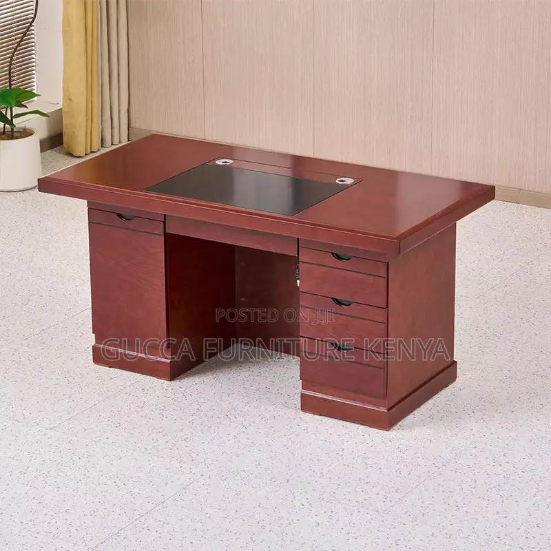 Office Desk:1.2mexecutive Simple Veneer Office Employee Desk