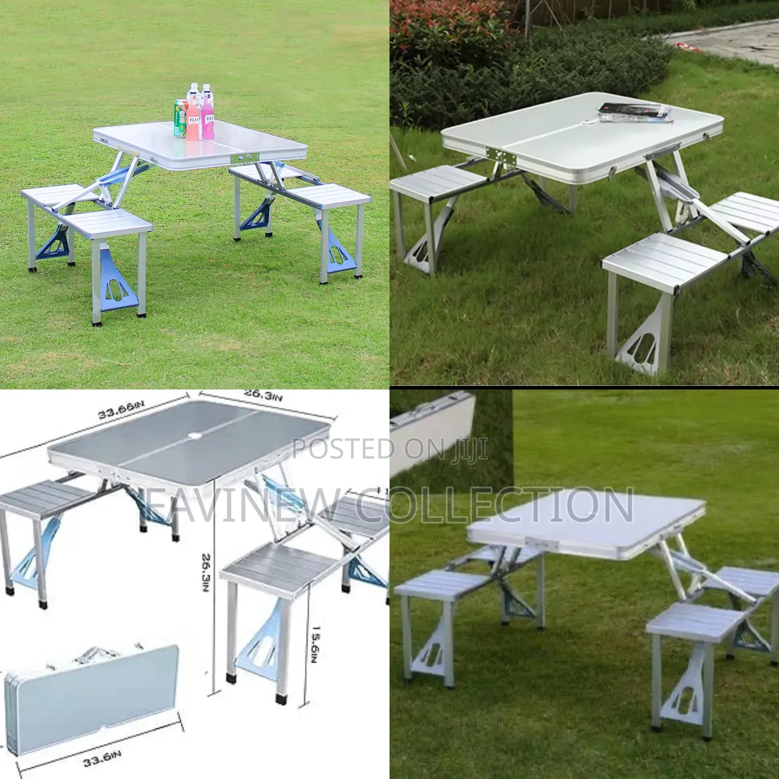 Picnic Table With Chairs