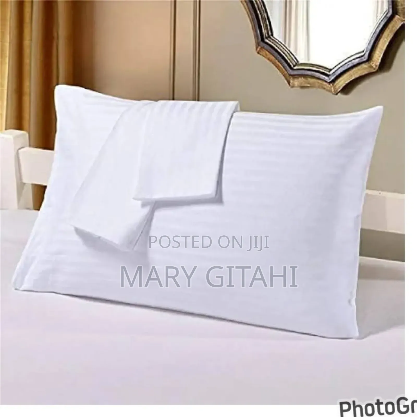 Cotton Stripped Pillow Cases