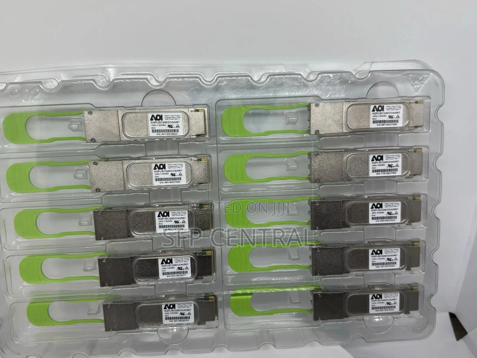 Aoi 100g Cwdm4 Qsfp28 2km for Cisco/D-Link/Huawei
