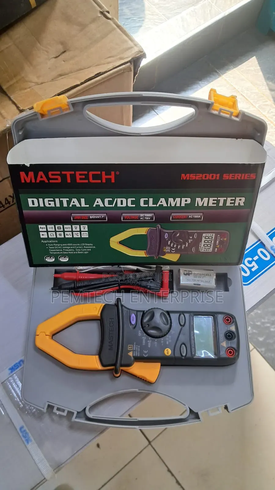1000v Ac/Dc Mastech Digital Clamp Meter