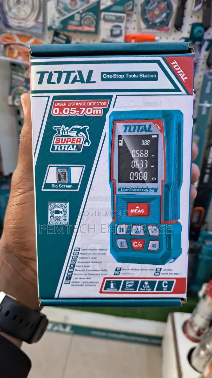 Laser Distance 
Detector
