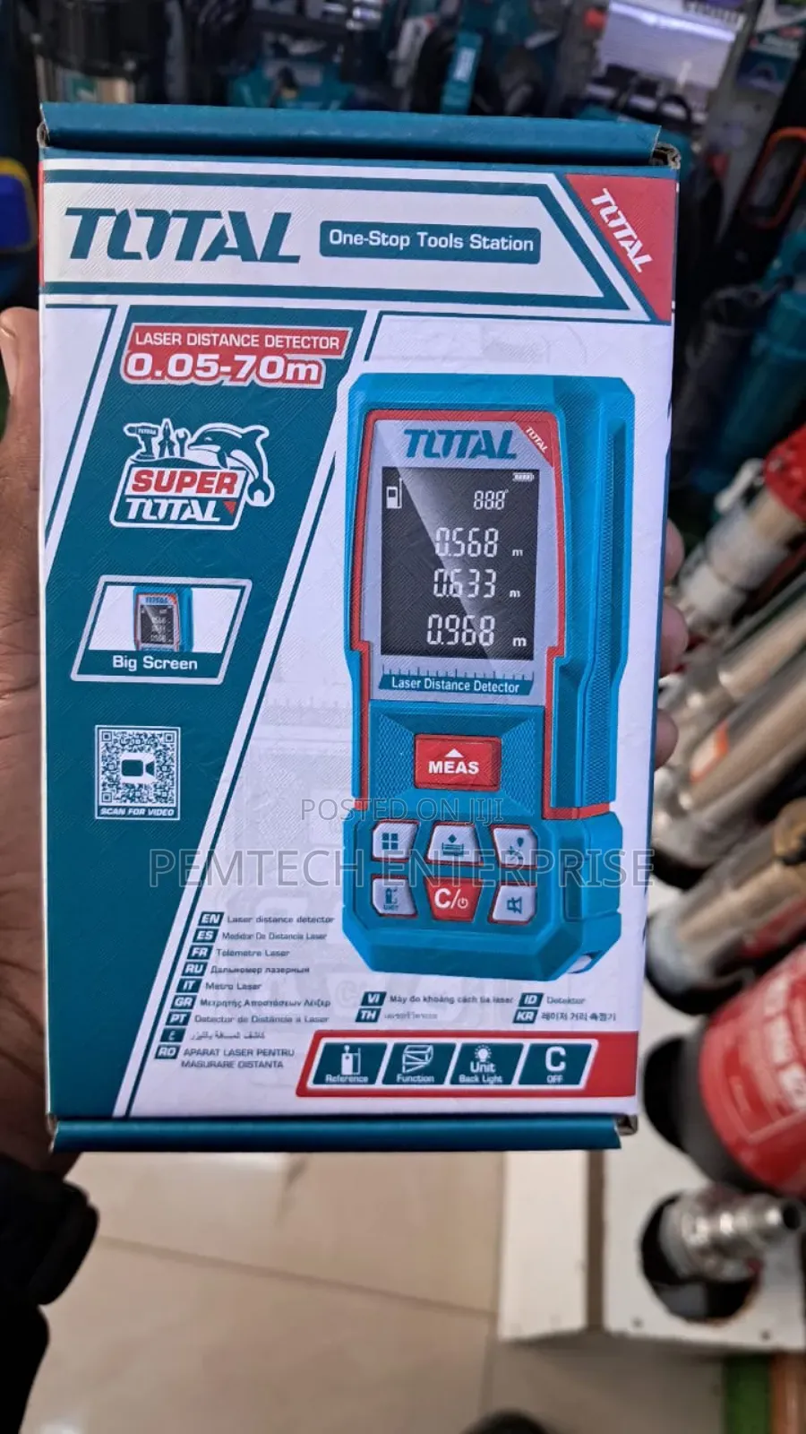 Laser Distance 
Detector