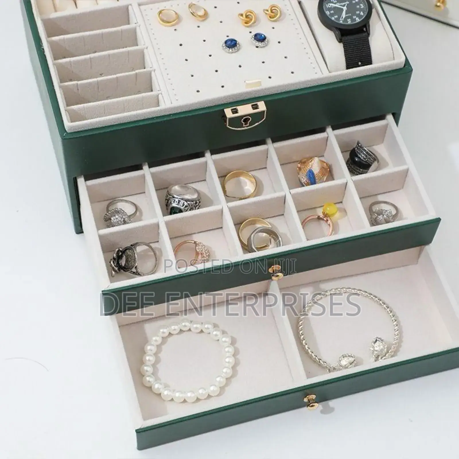 Multi-Layer Jewelry Storage Box Large Capacity