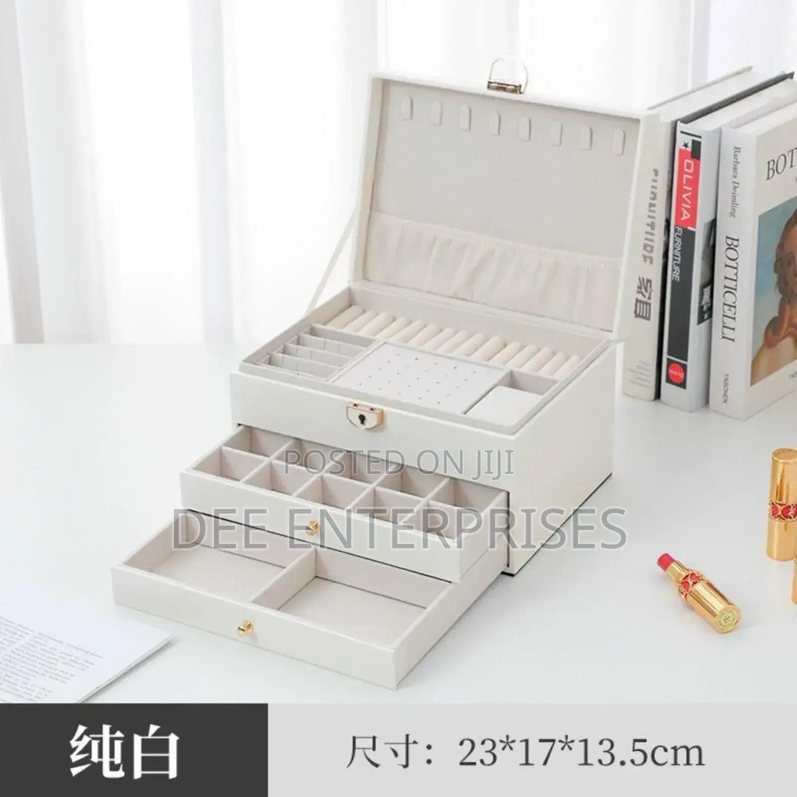 Multi-Layer Jewelry Storage Box Large Capacity