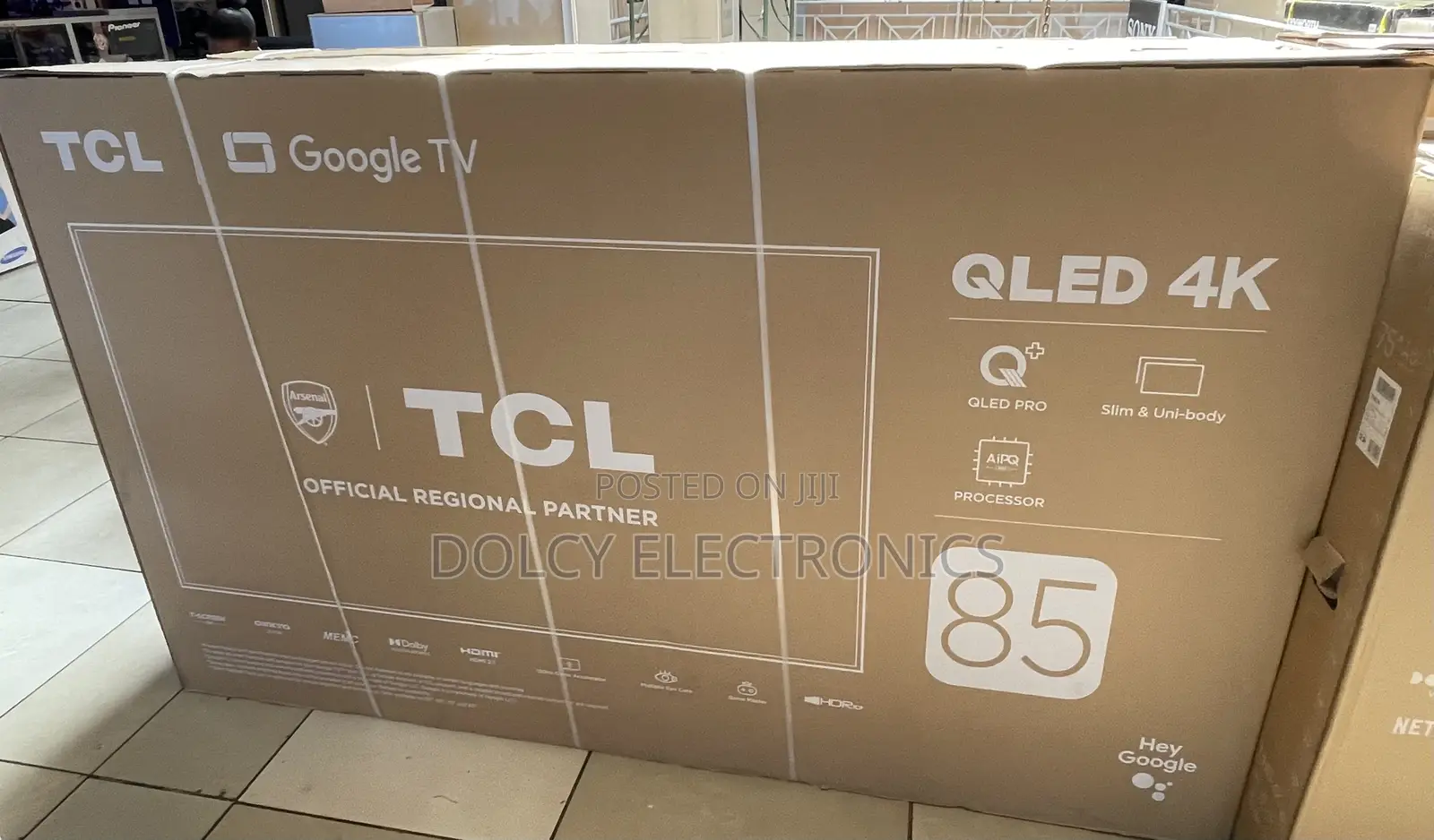 TCL C655 85 Inch Qled Pro Smart Goole Tv