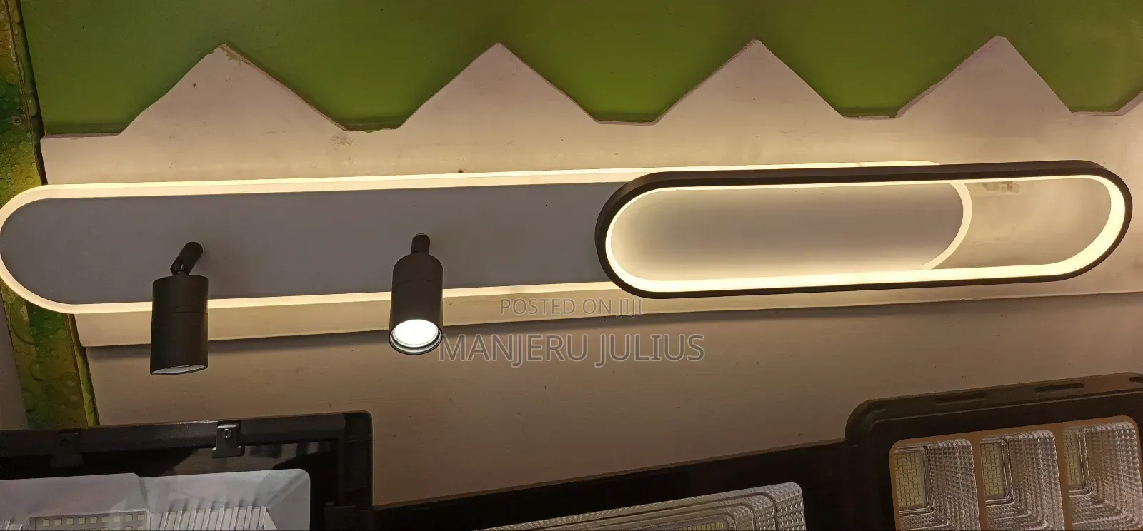 Ceiling Light With Spotlight