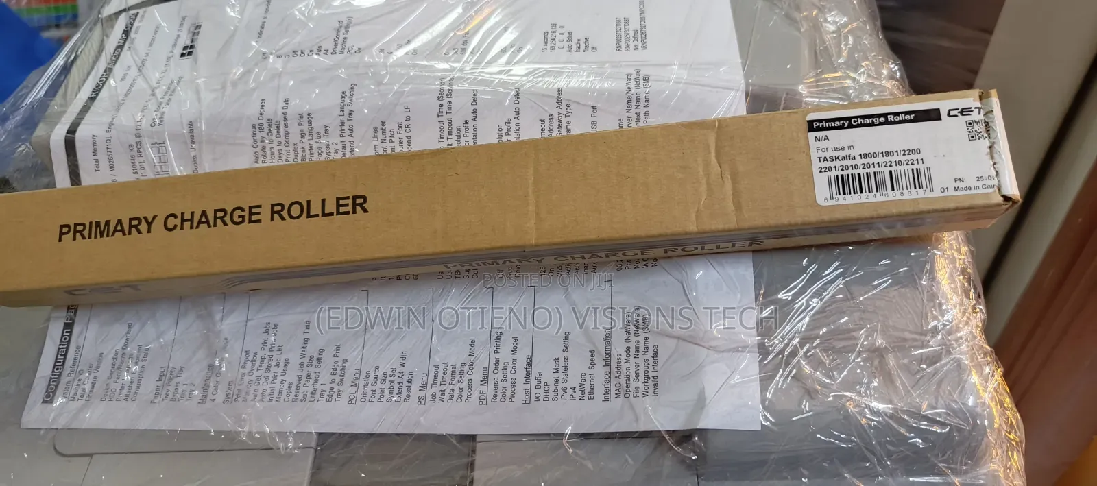 Primary Charge Roller (Pcr) for Kyocera Taskalfa Ta1800 2200