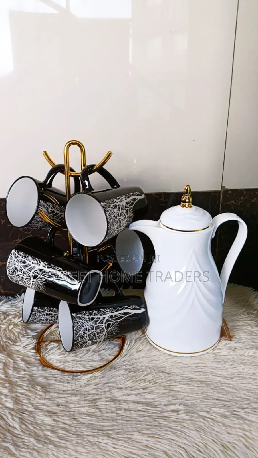Golden Tree Mug Tea Set