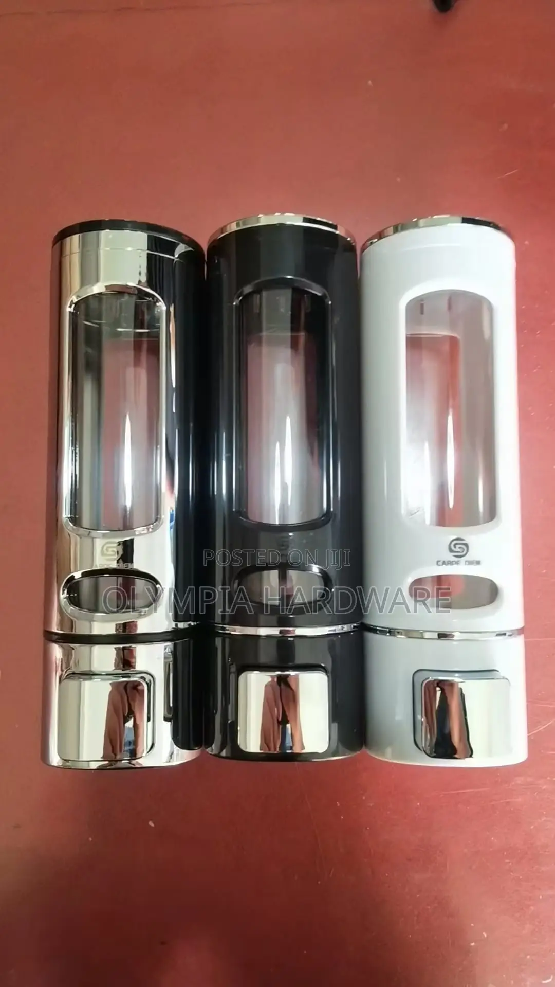 Soap Dispensers(Gold, White, Black and Silver)