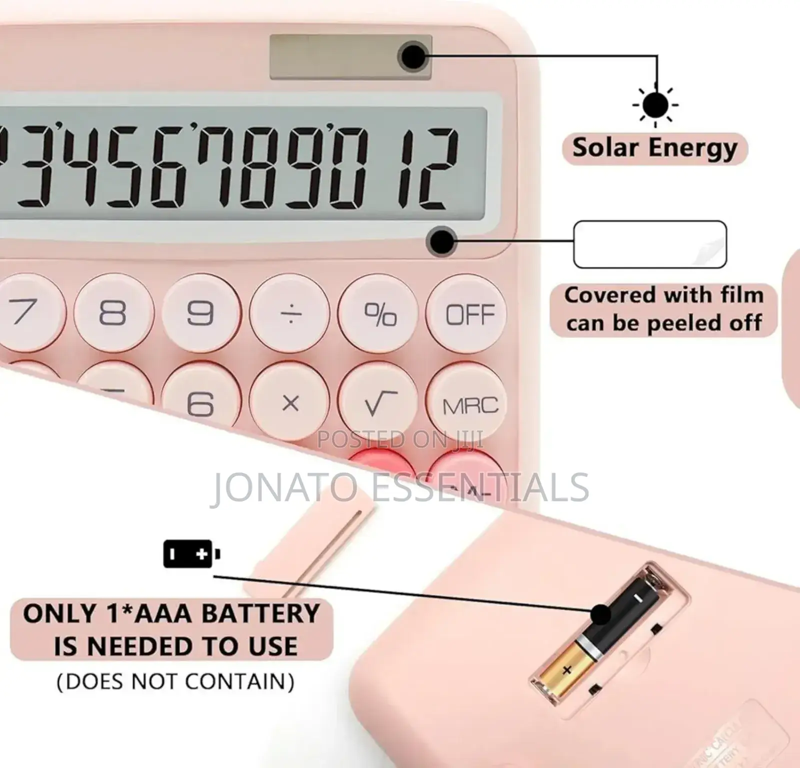 12 Digit Solar Energy Calculator