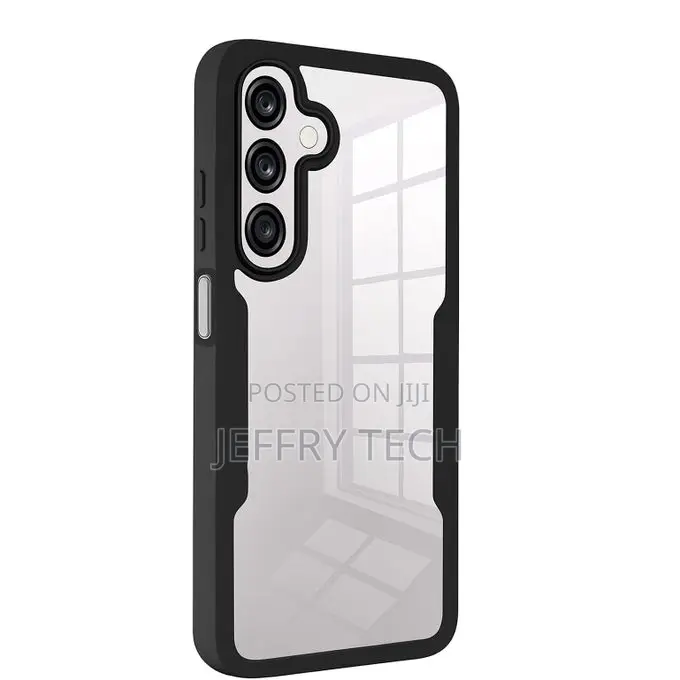Prycas Galaxy A16 Transparent, Clear With Black Edges