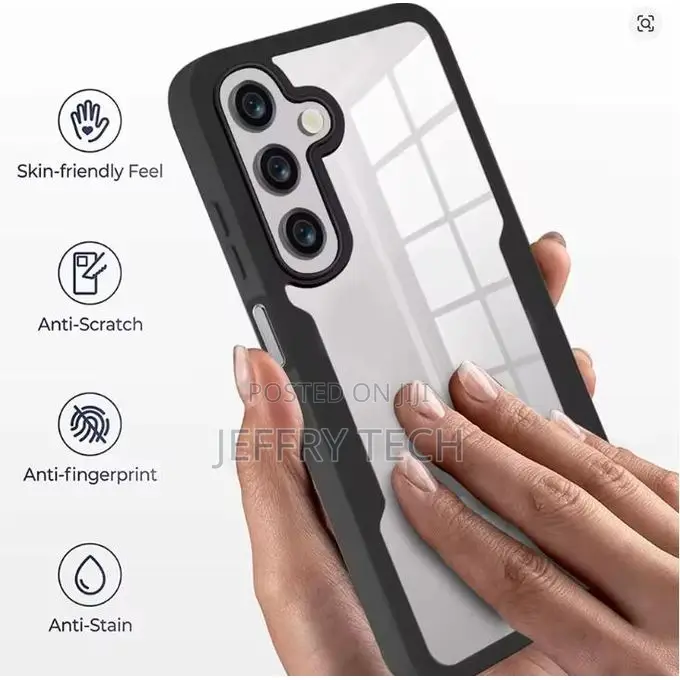 Prycas Galaxy A16 Transparent, Clear With Black Edges