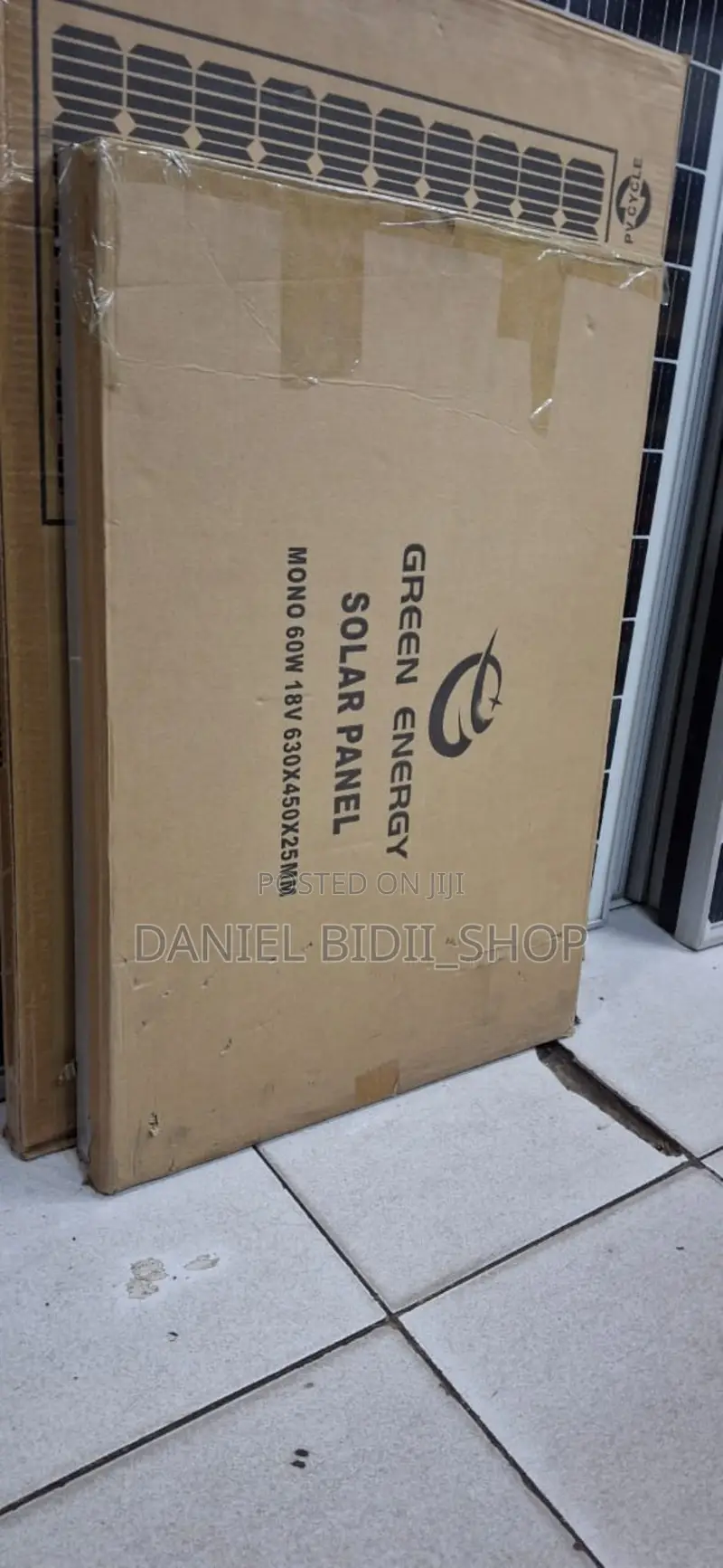 Green Energy Solar Panel Monocrystalline 60watts