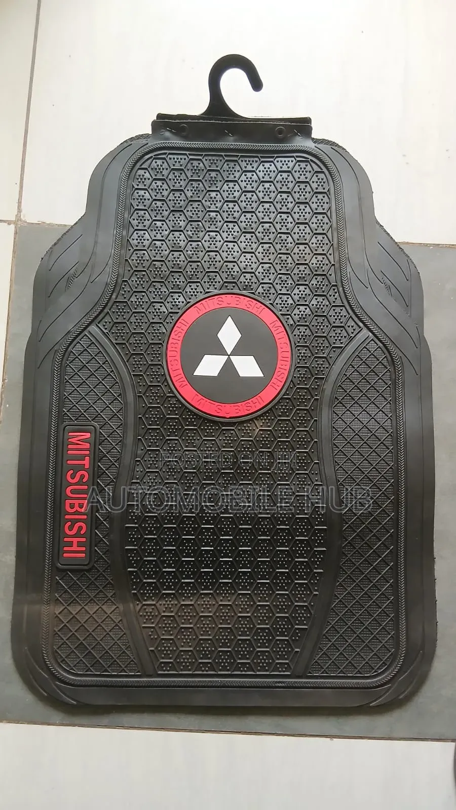 Mitsubishi Floor Mats - 5pcs Mitsubishi Floor Mats Black
