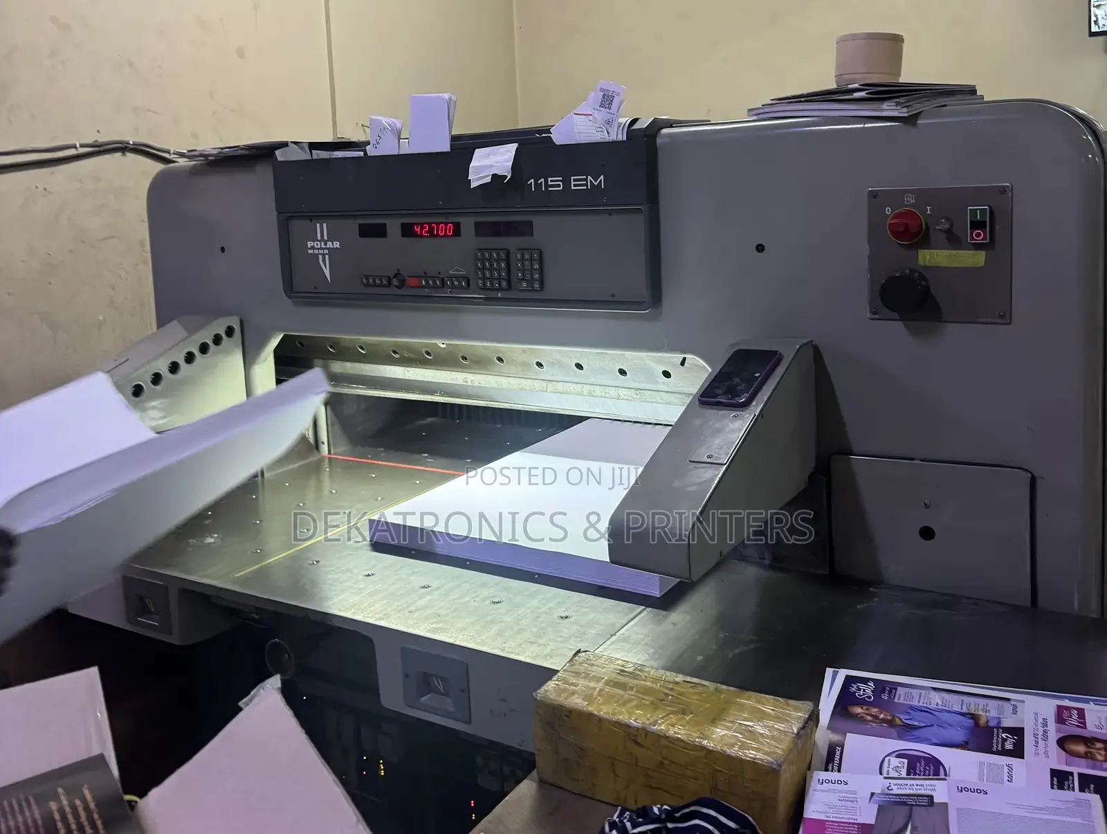 Polar Guillotine Paper Cutting Machine 115cm Width