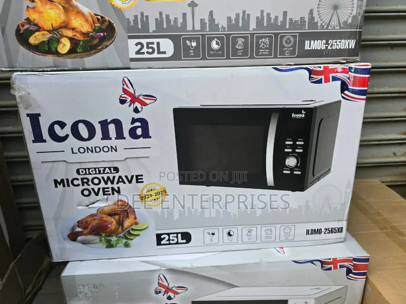 25 Litres Icona Digital Microwave
