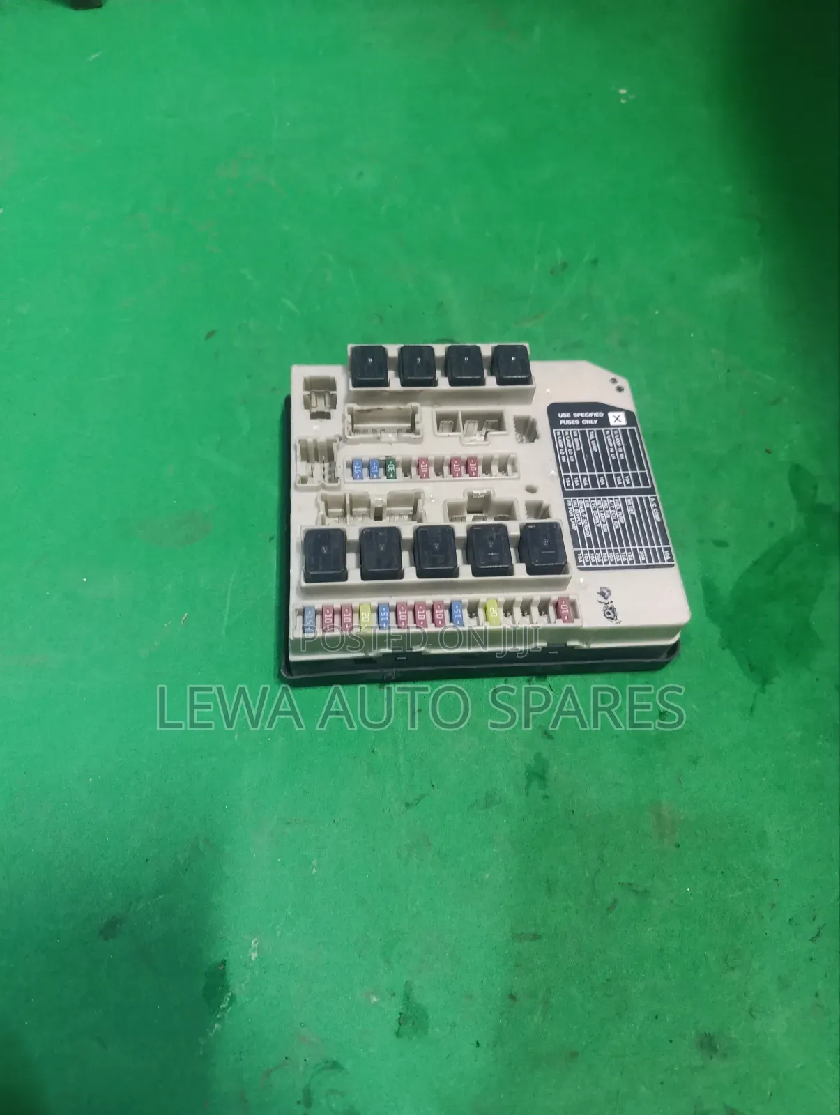 Engine Fuse Box Nissan Note