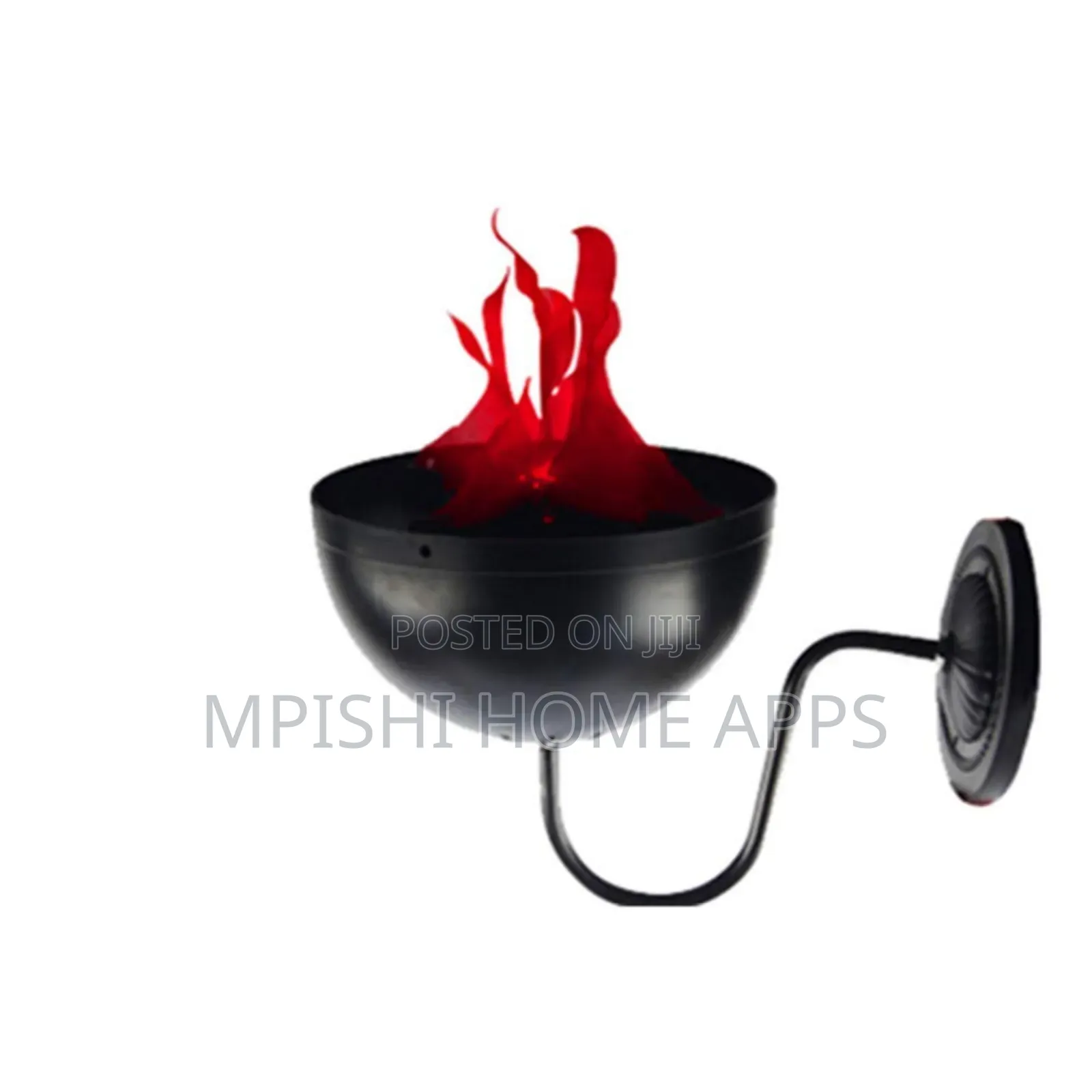 Led Wall Mounted Flame Light Brazier Lamp
