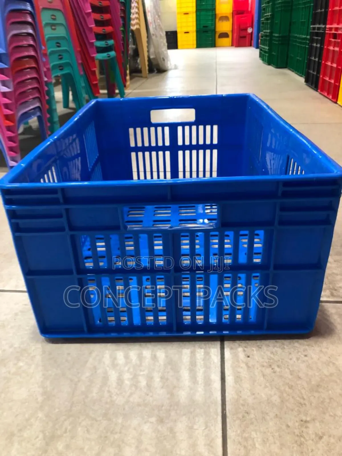 Kenpoly Normal Blue Bread Crate