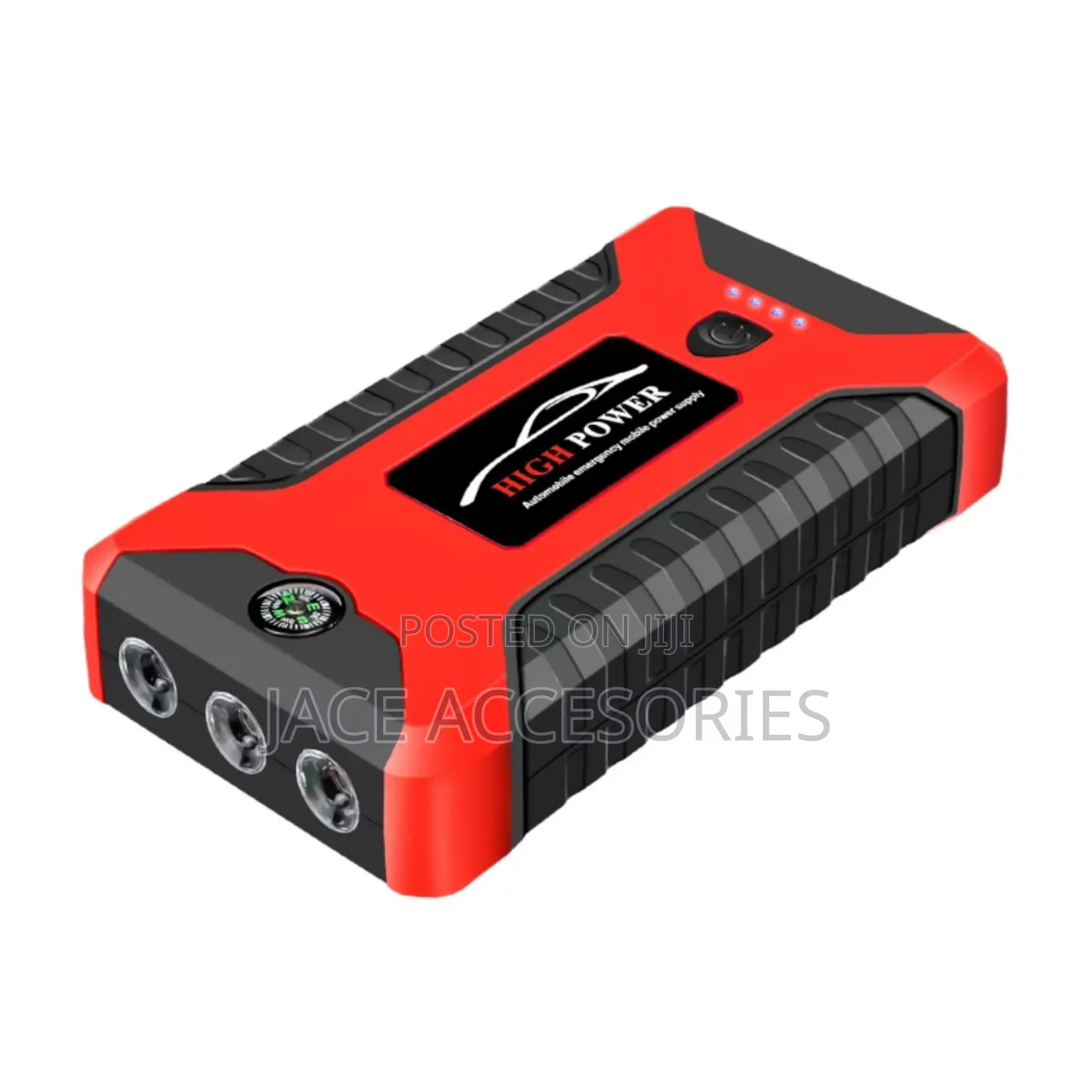 Car Portable Jumpstarter Kit With Tire Inflator