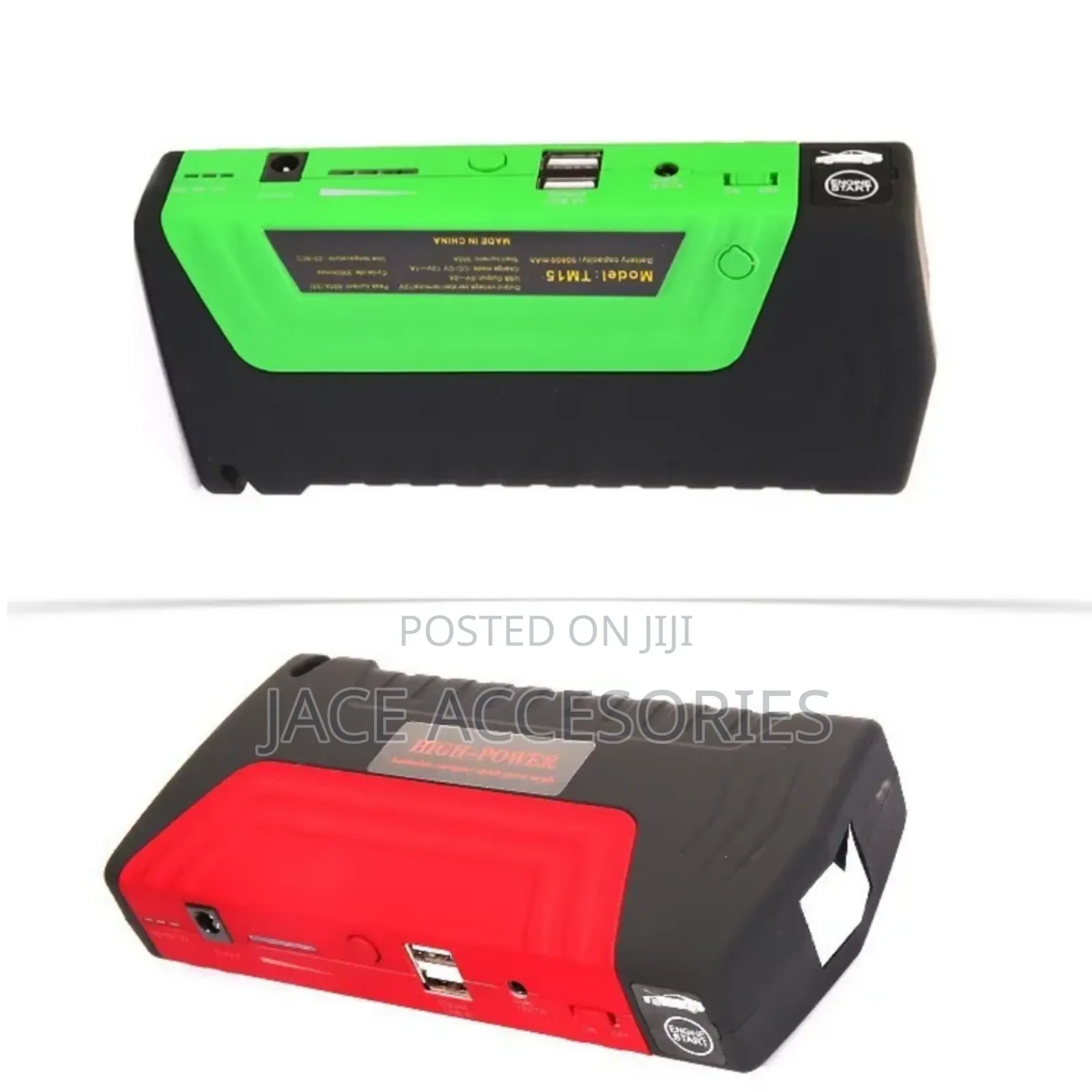 Multifunction Car Jumpstarter Kit With Inflator