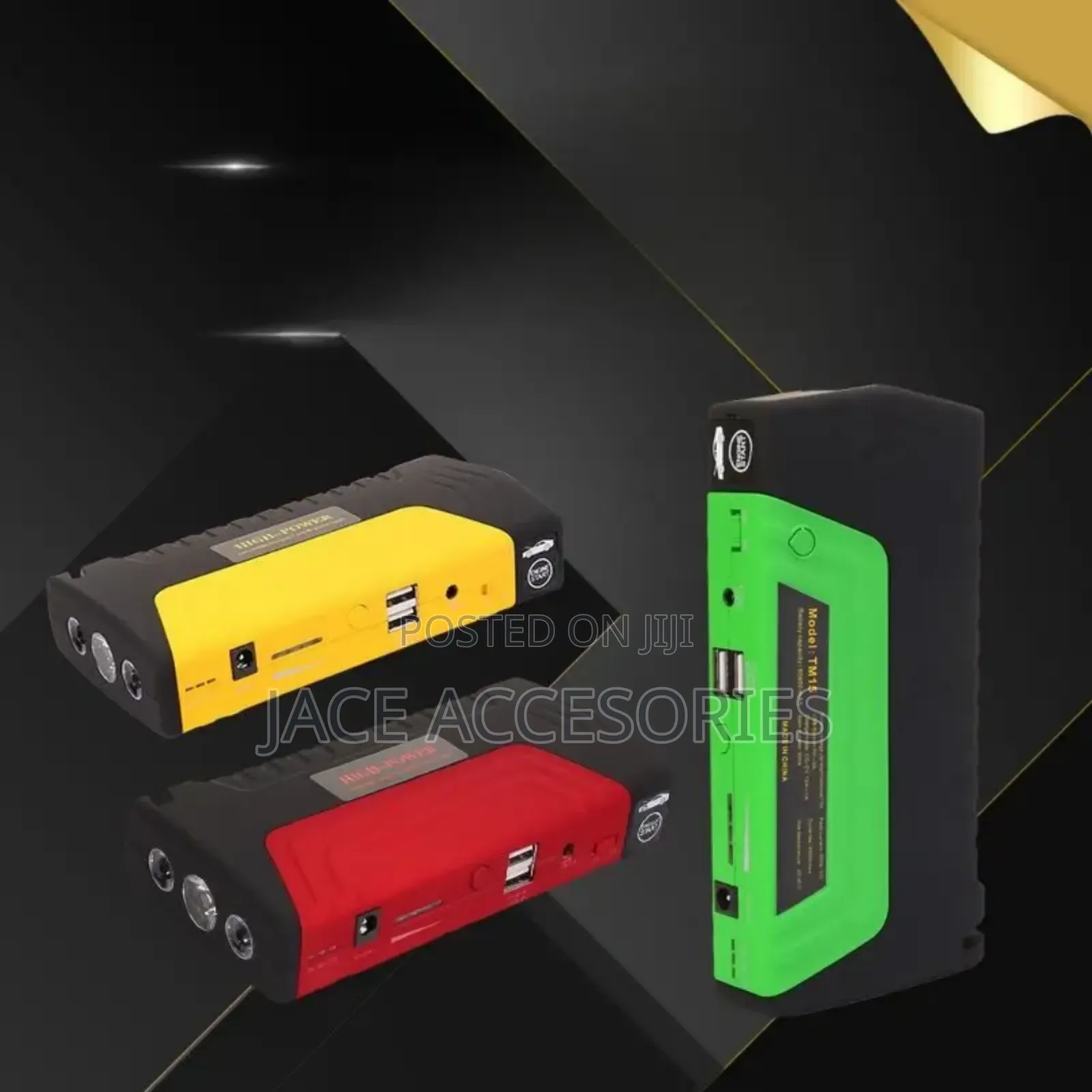 Multifunction Car Jumpstarter Kit With Inflator