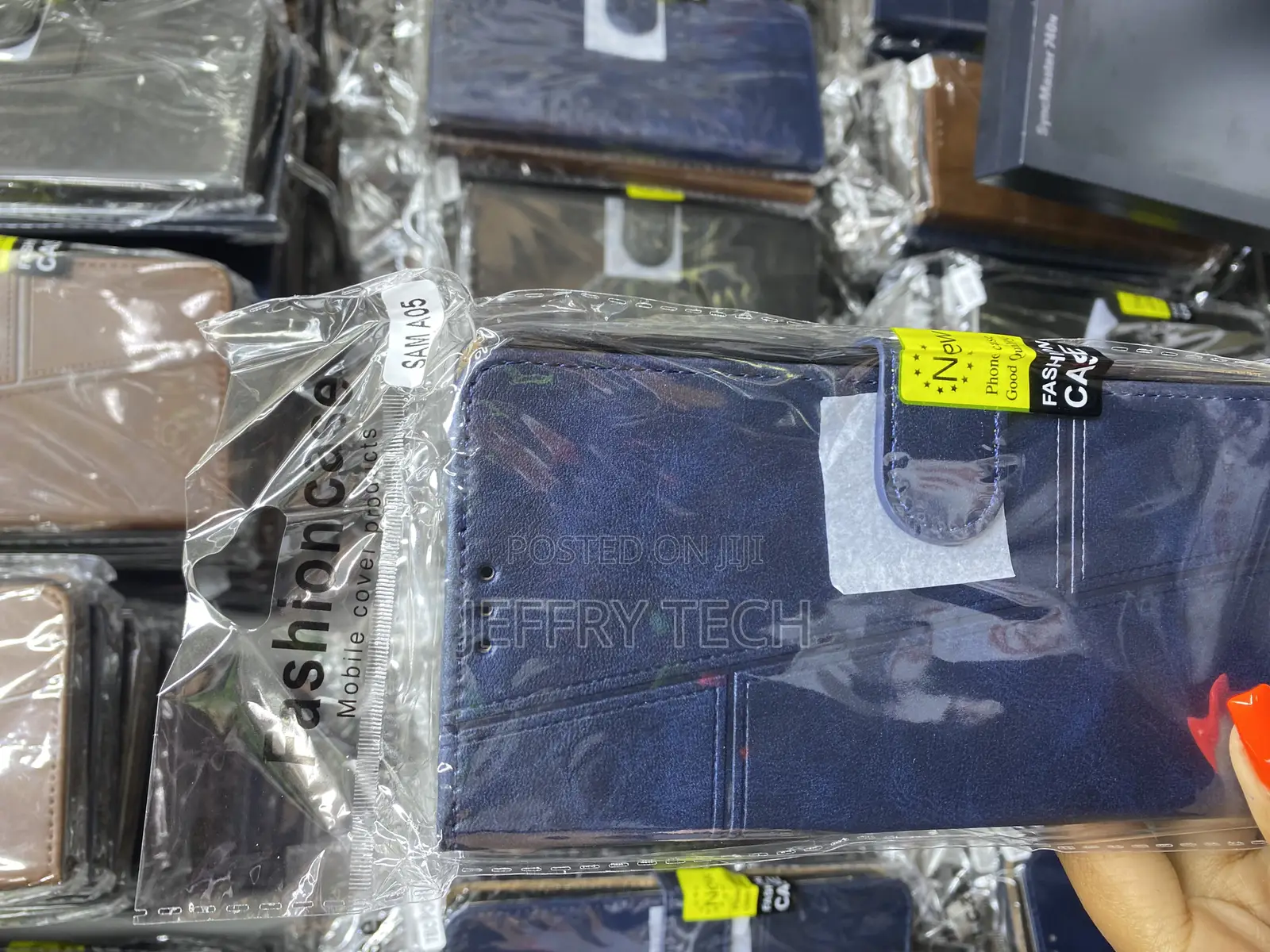 Kukoufey Samsung Galaxy A06 Leather Case With Card Slots