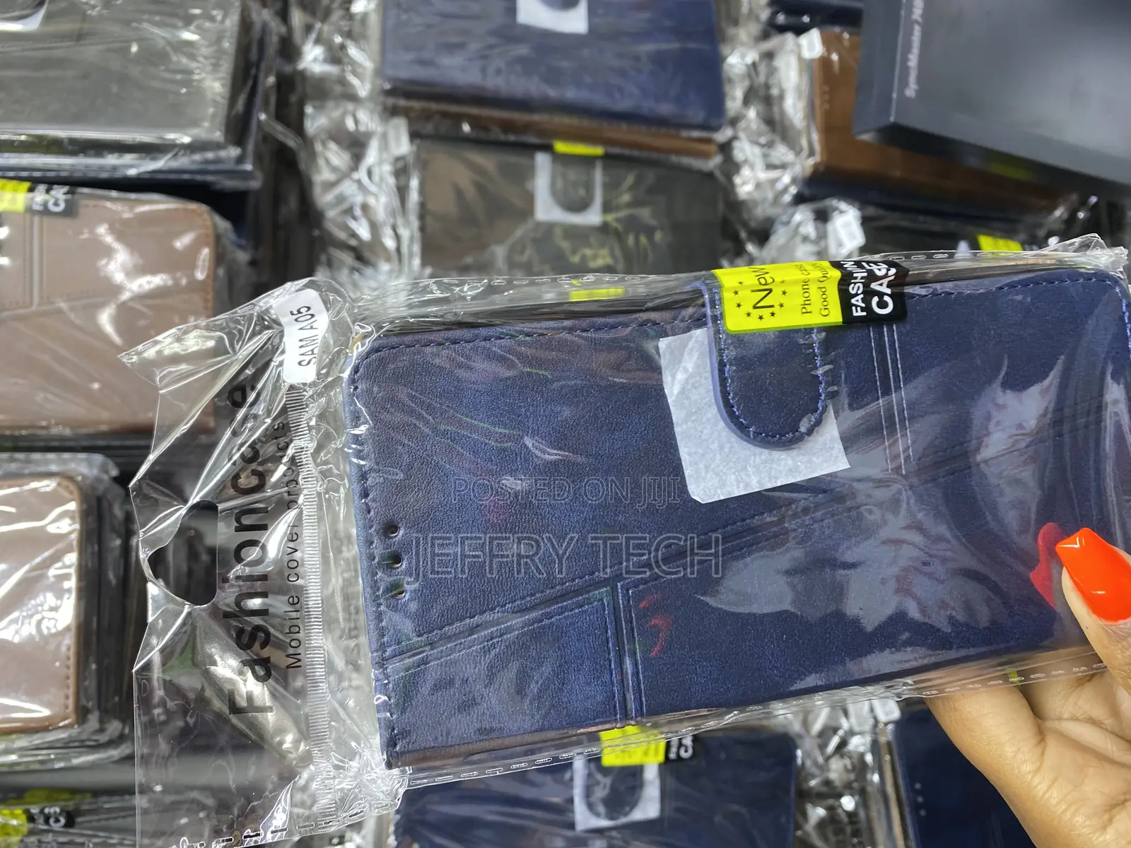 Kukoufey Samsung Galaxy A06 Leather Case With Card Slots