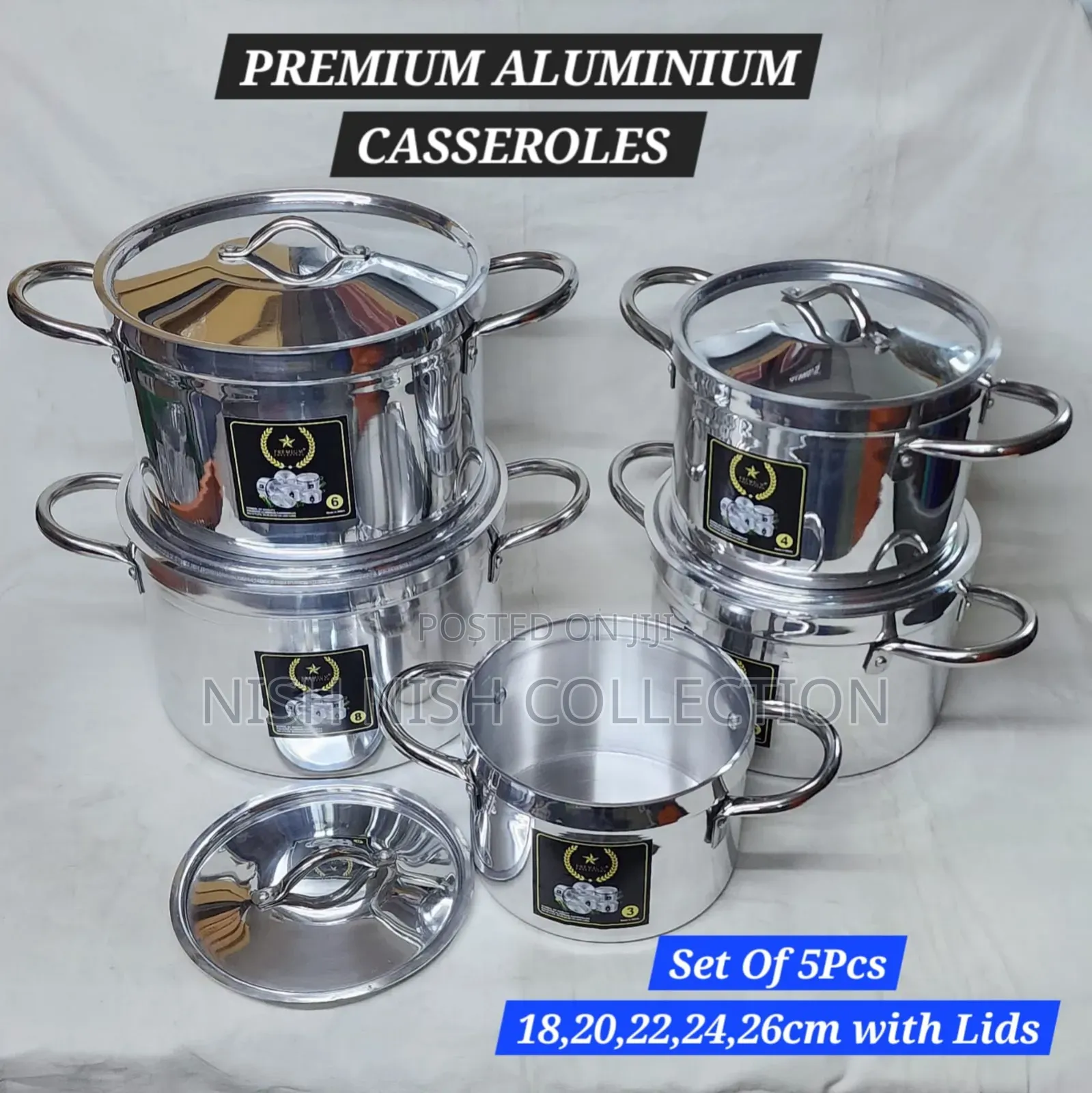 Heavy Duty Sufuria/ Cookware Set