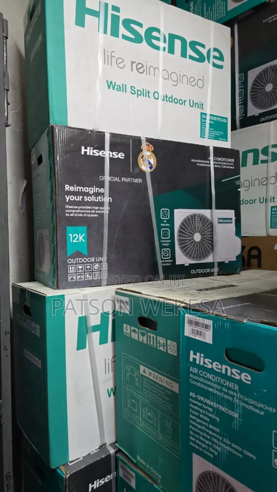 Hisense 9000 Btu Inverter Air Conditioner as-09cr4syrca00