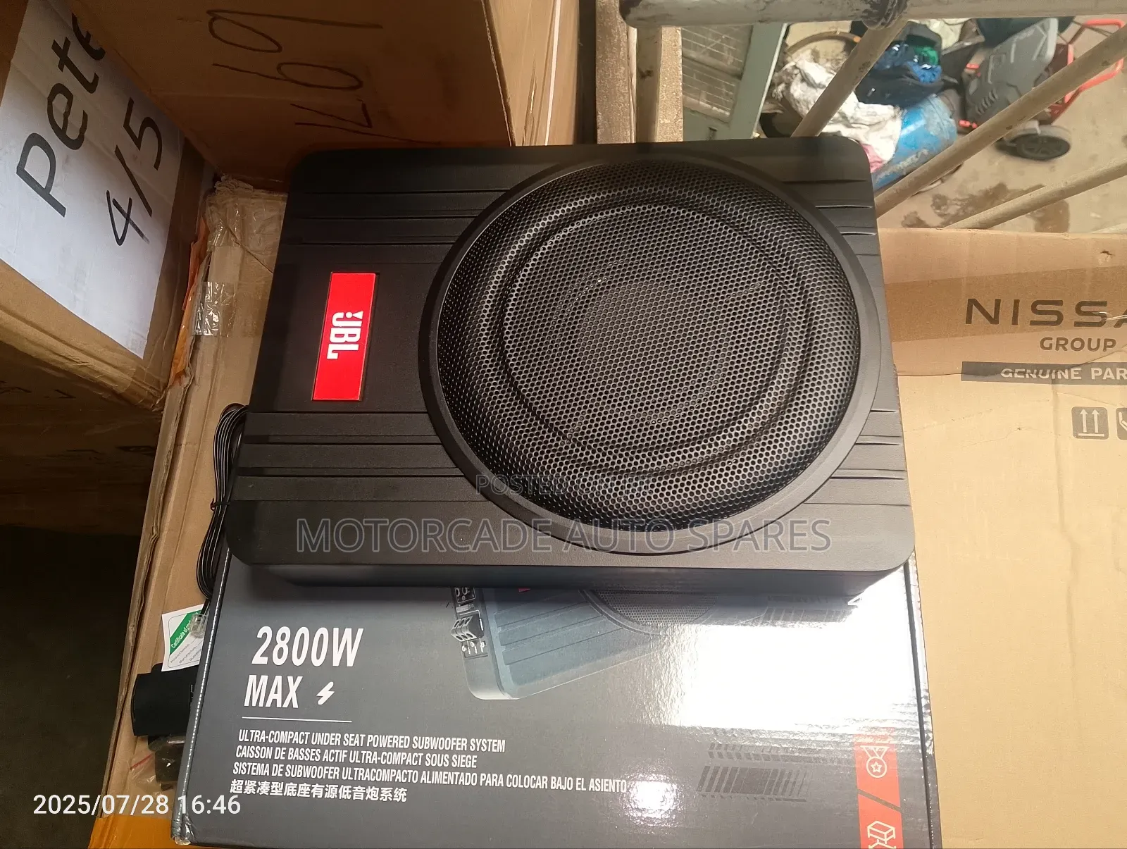 JBL Bass Underseat Speaker 2800w