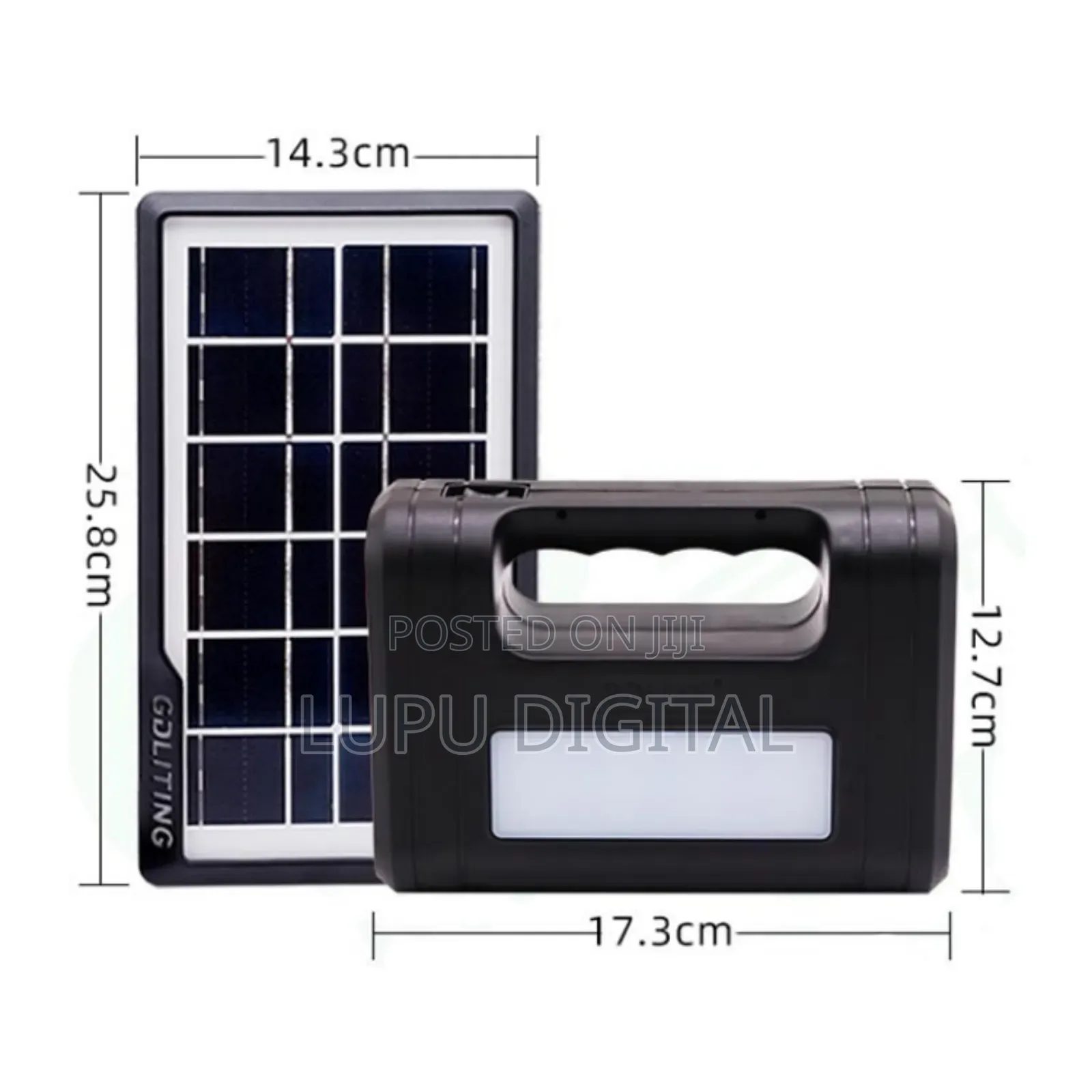 Solar Lighting Kit With 5in 1 Charger