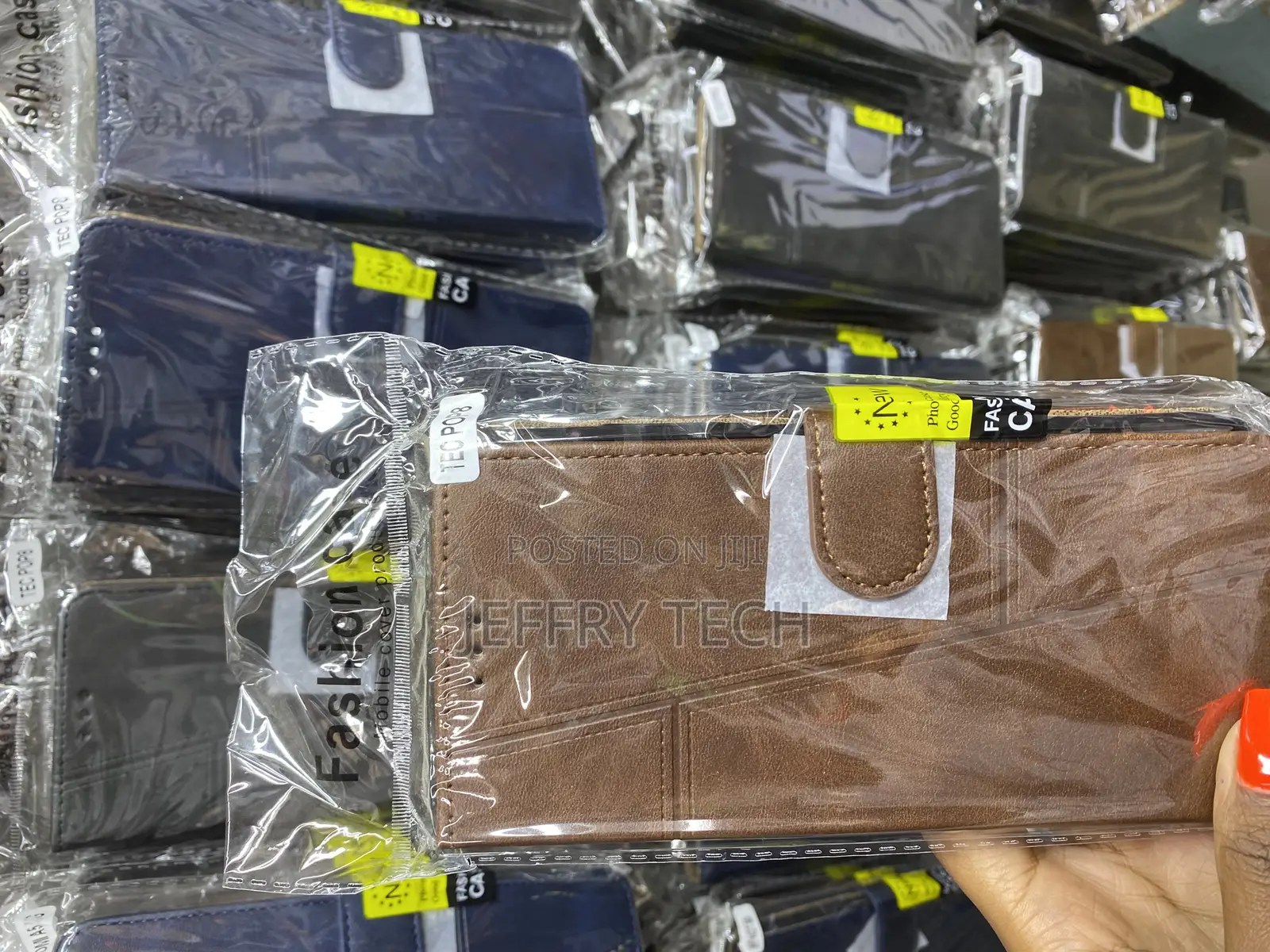 Shinestar Tecno Pop 8 Flip Back Cover | Pu Leather Flip
