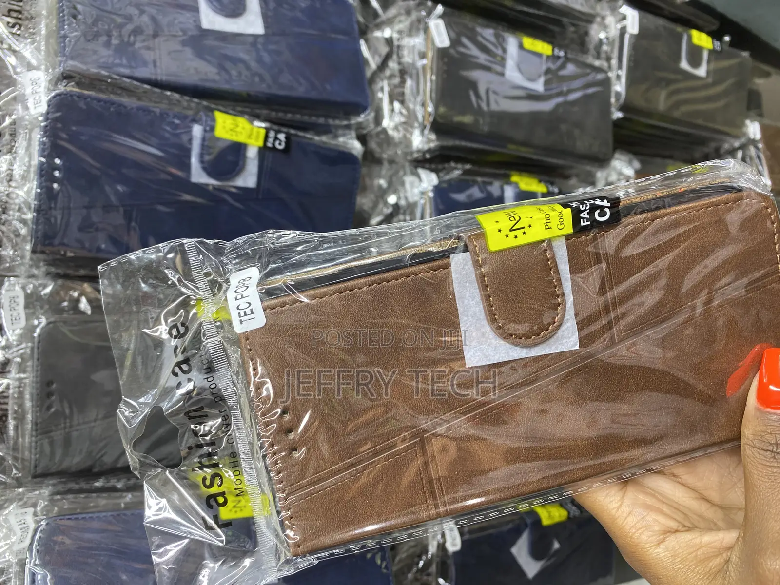 Shinestar Tecno Pop 8 Flip Back Cover | Pu Leather Flip