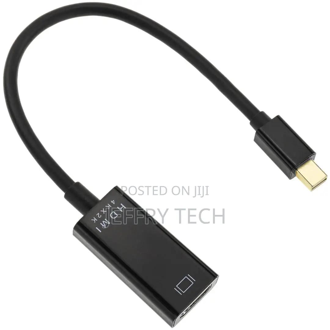 Video Adaptor Cable 17cm Mini Displayport Male MDP to HDM