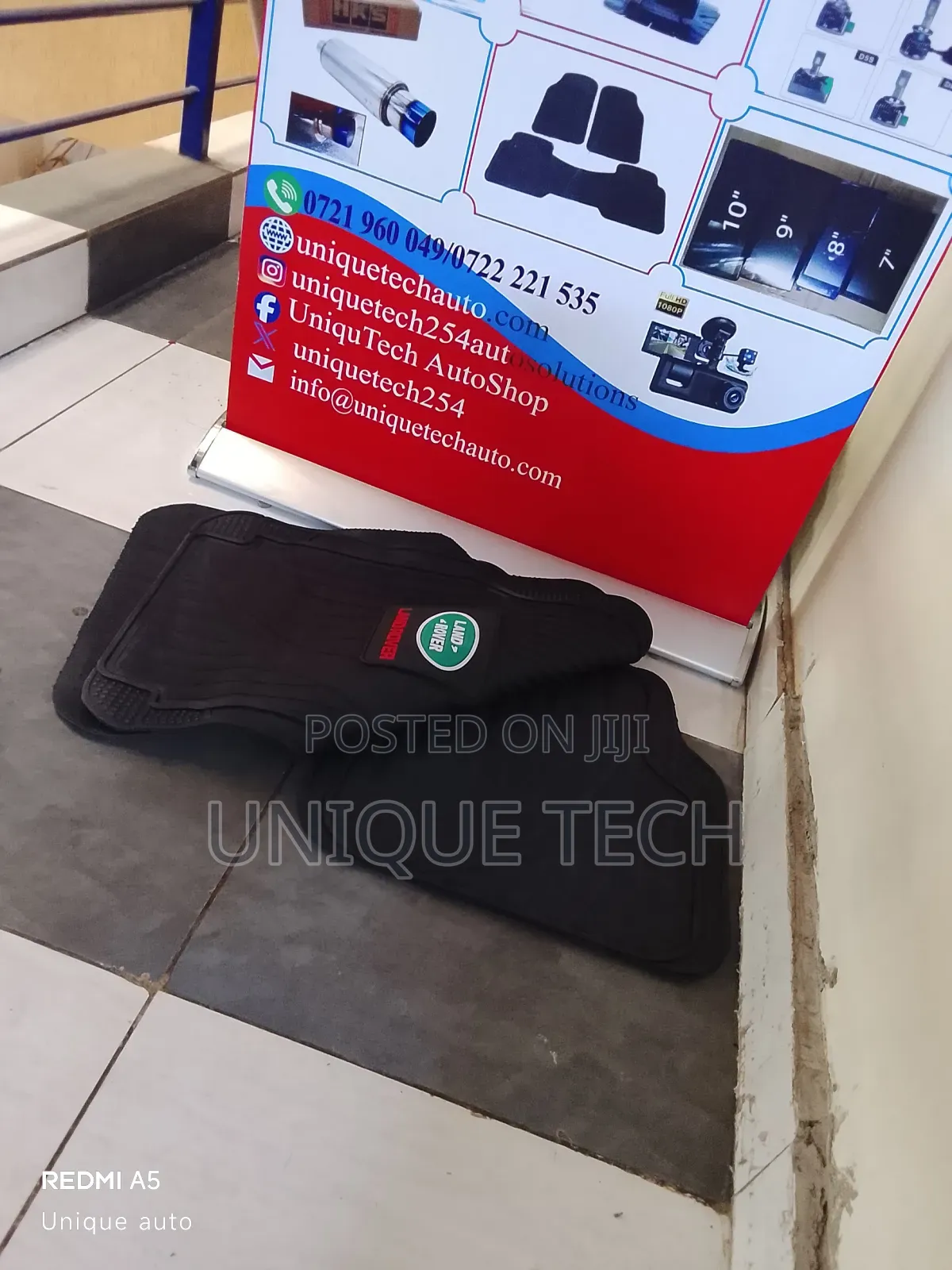 Land Rover Rubber Mat Heavy Duty Floor Protection
