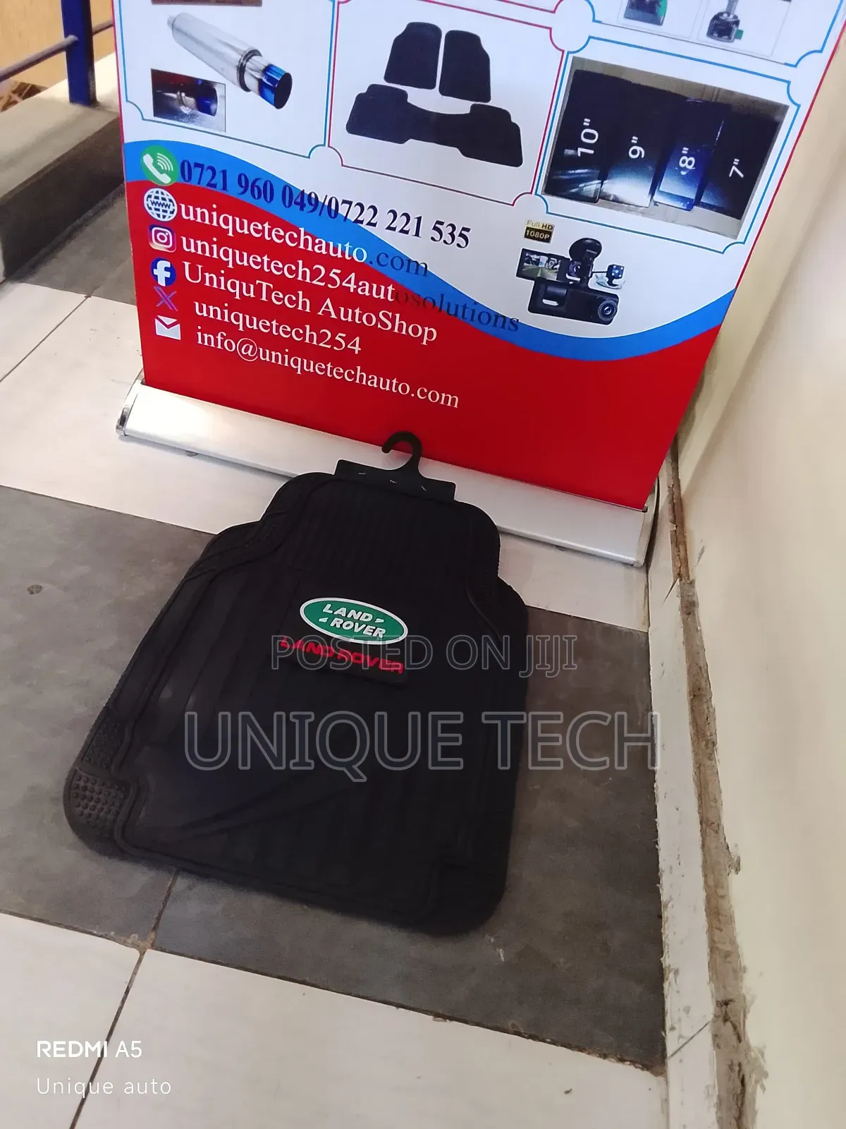 Strong Land Rover Rubber Mat for Lasting Protection
