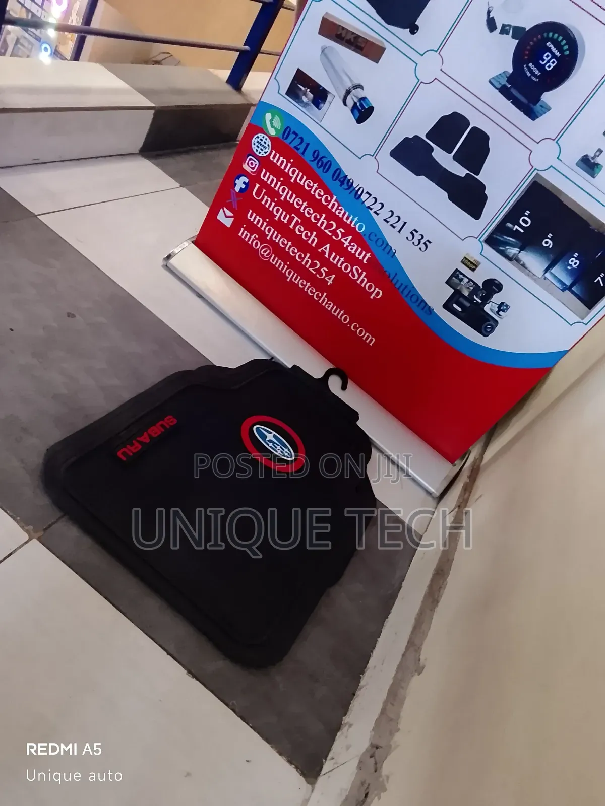 All-Weather Subaru Floor Mat Waterproof and Easy to Clean