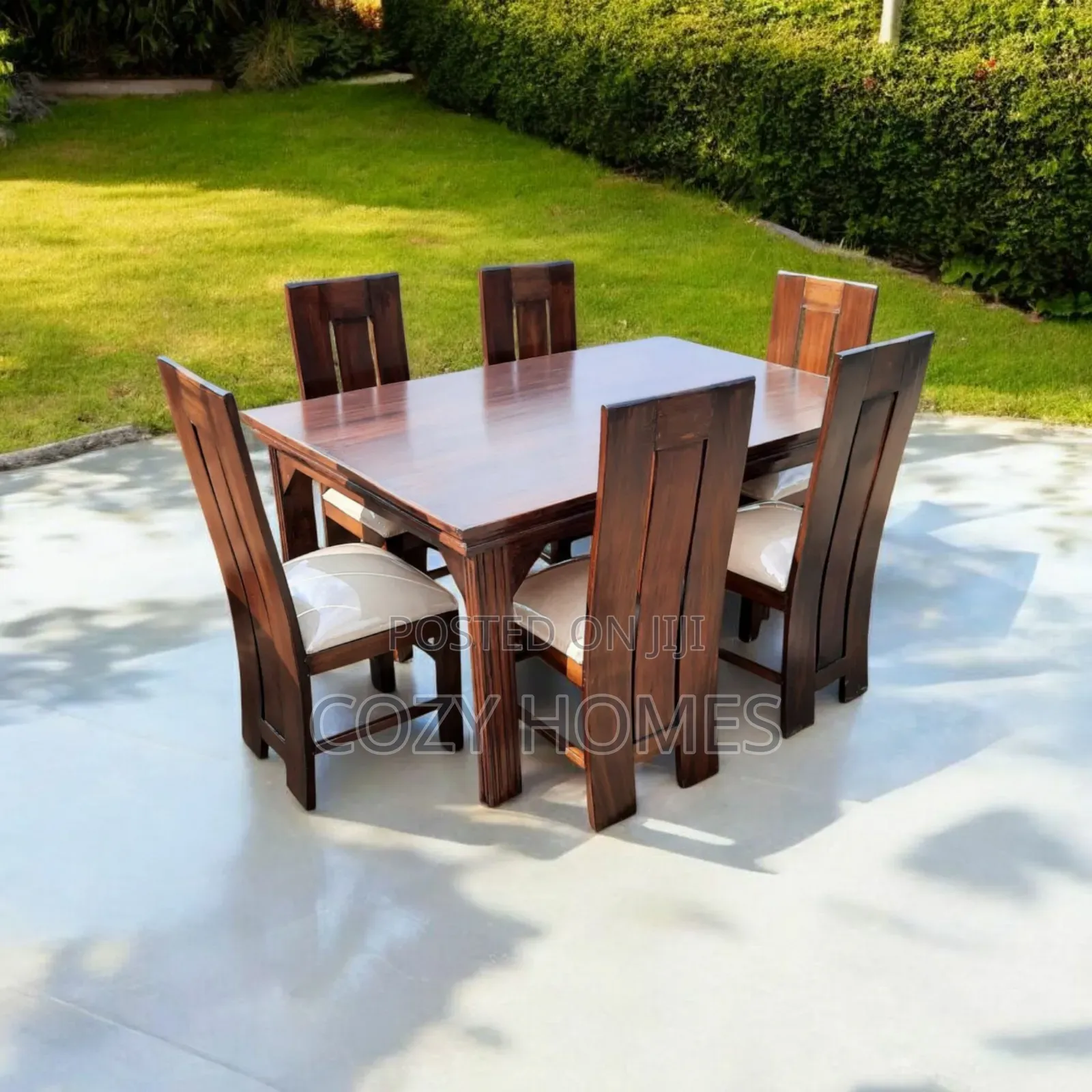 Dining Table a Serene Dining Table for 6 People