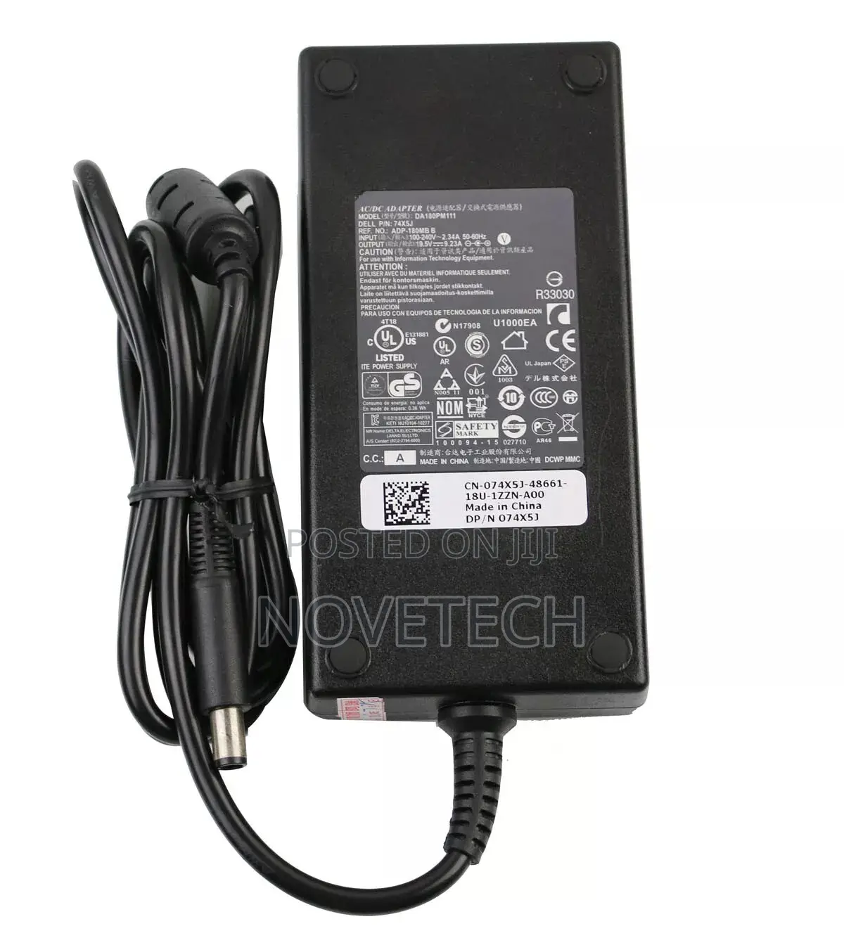 Laptop Charger 19.5v 9.23a 180w Dell Precision 7560 Adapter