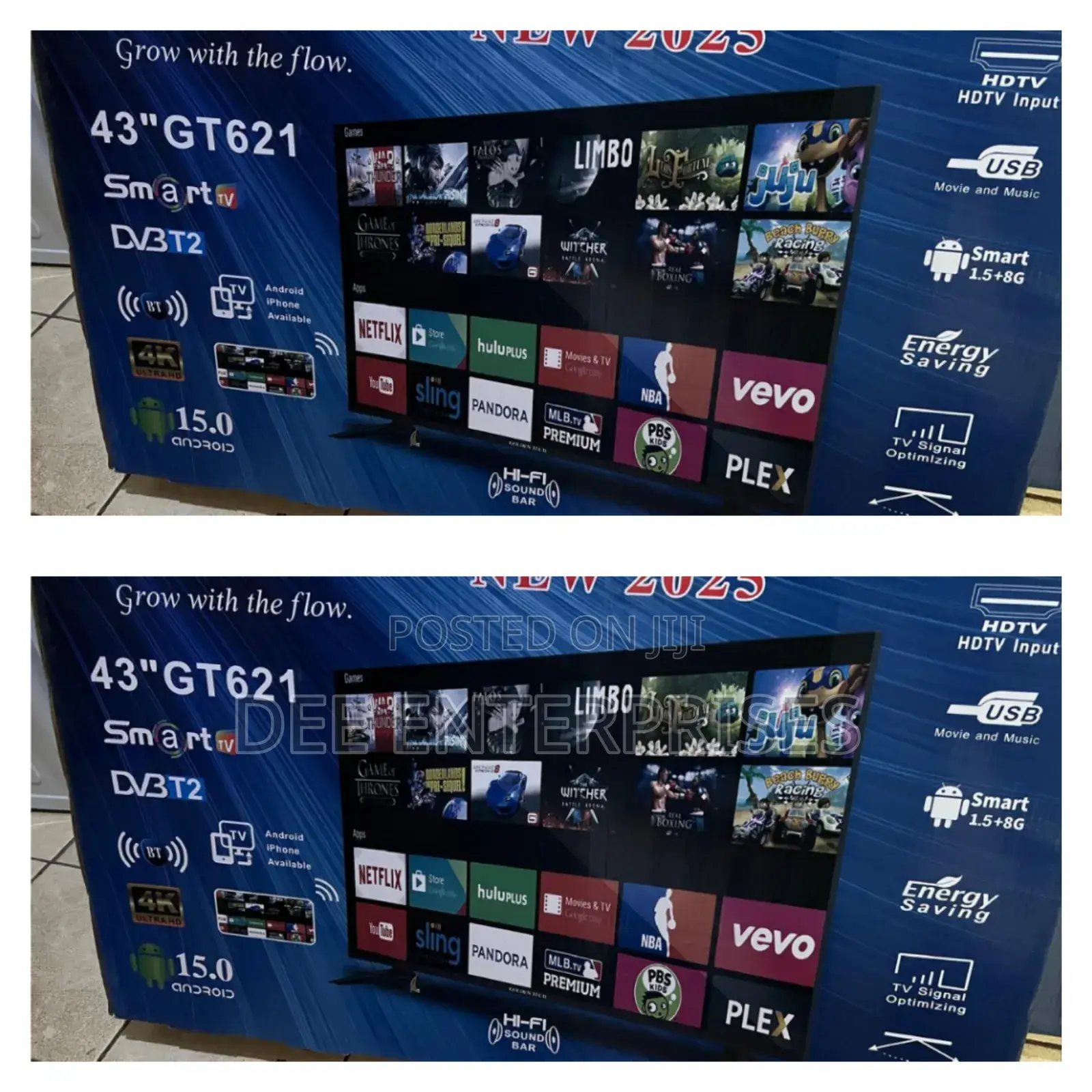 Golden Tech 43 Inches Smart Android Digital Tv
