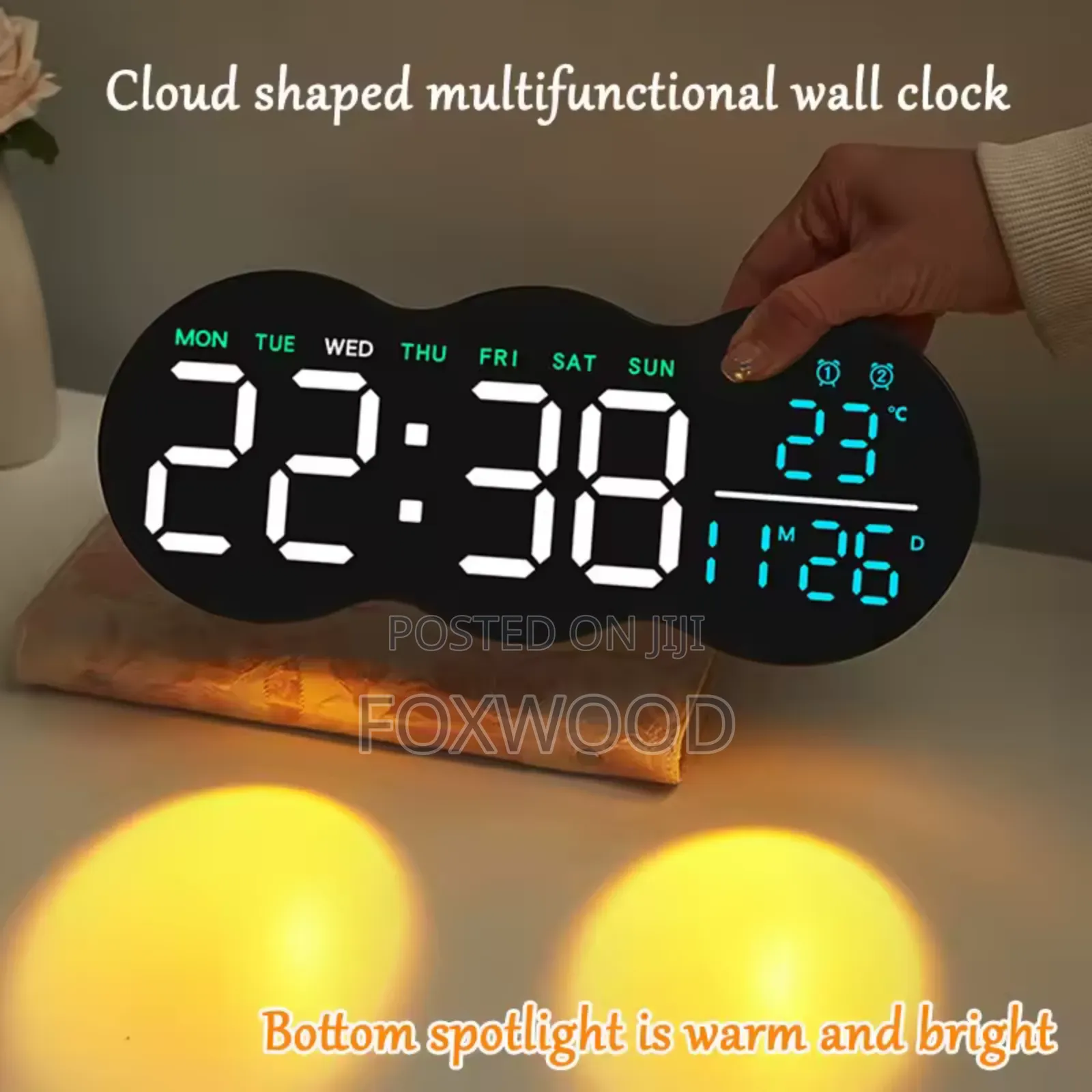Multifunctional Digital Wall Clock