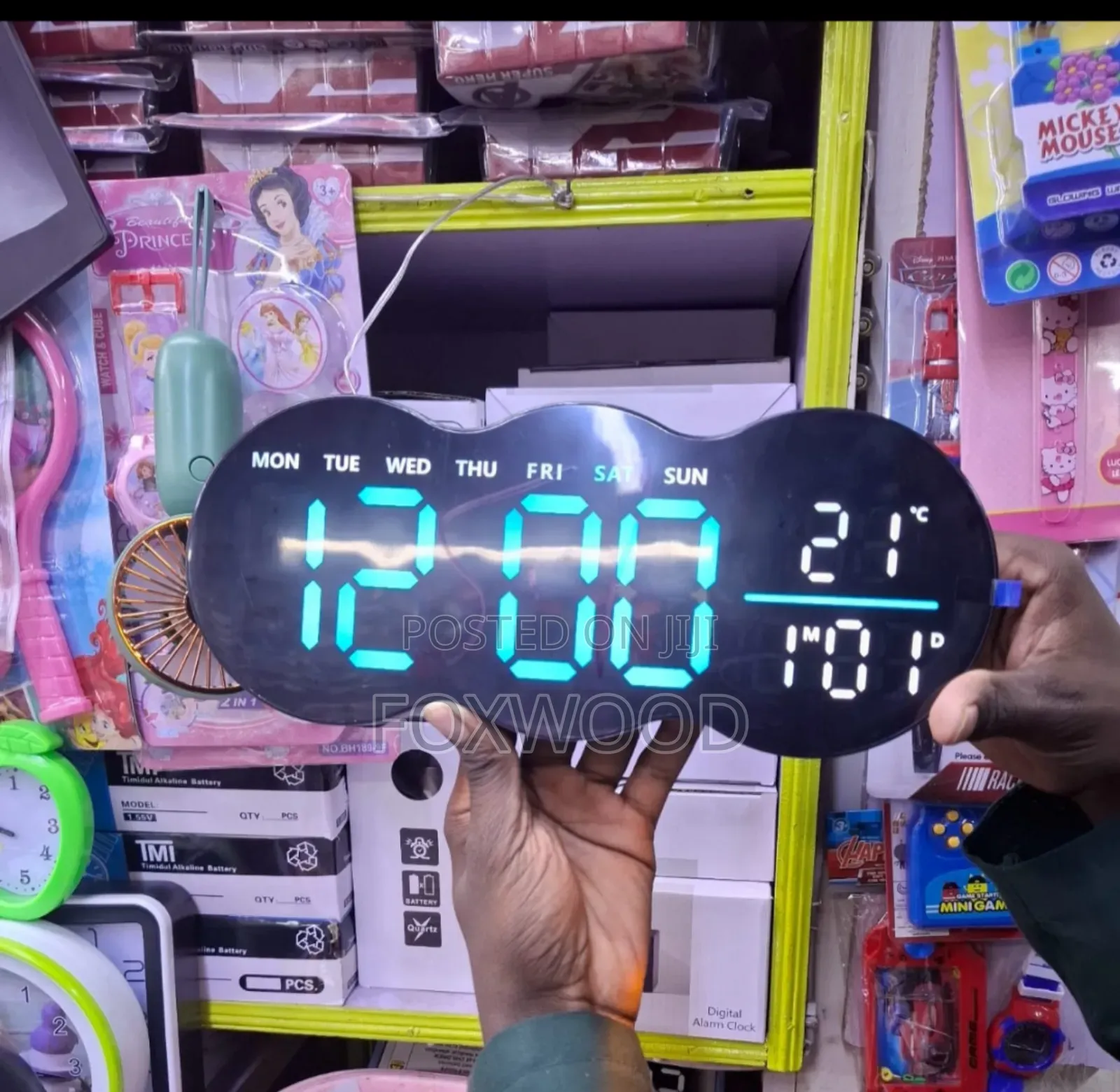 Multifunctional Digital Wall Clock