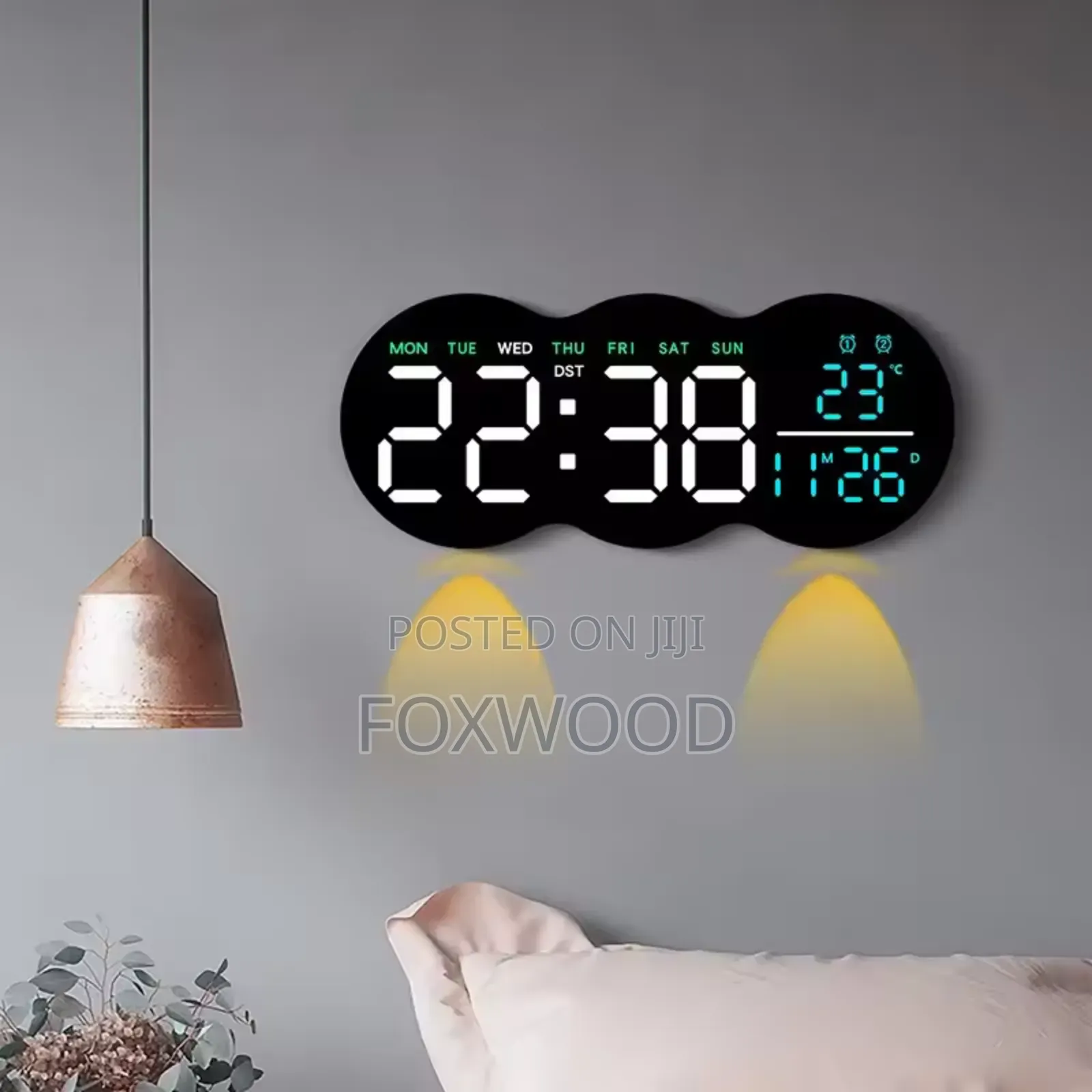 Multifunctional Digital Wall Clock
