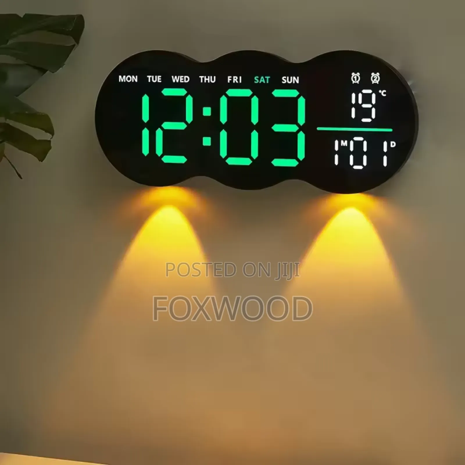 Multifunctional Digital Wall Clock