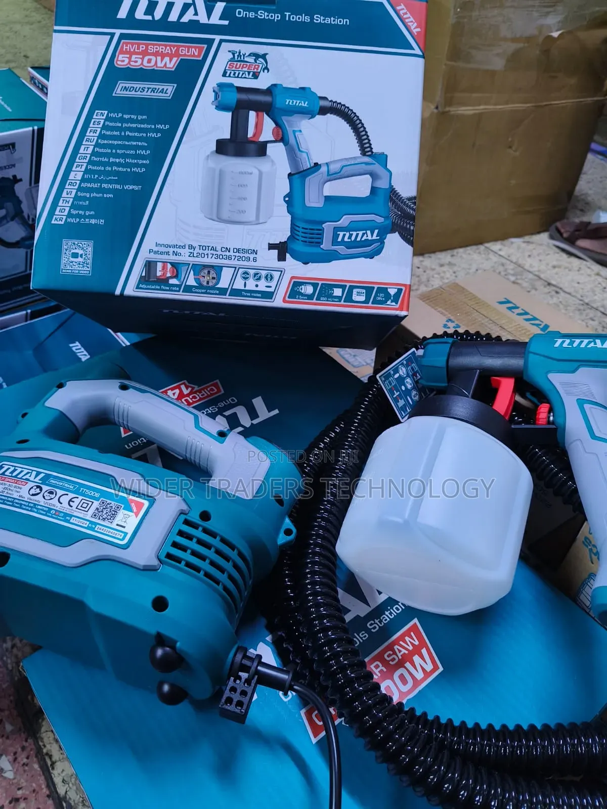 Total 550watts Spray Gun