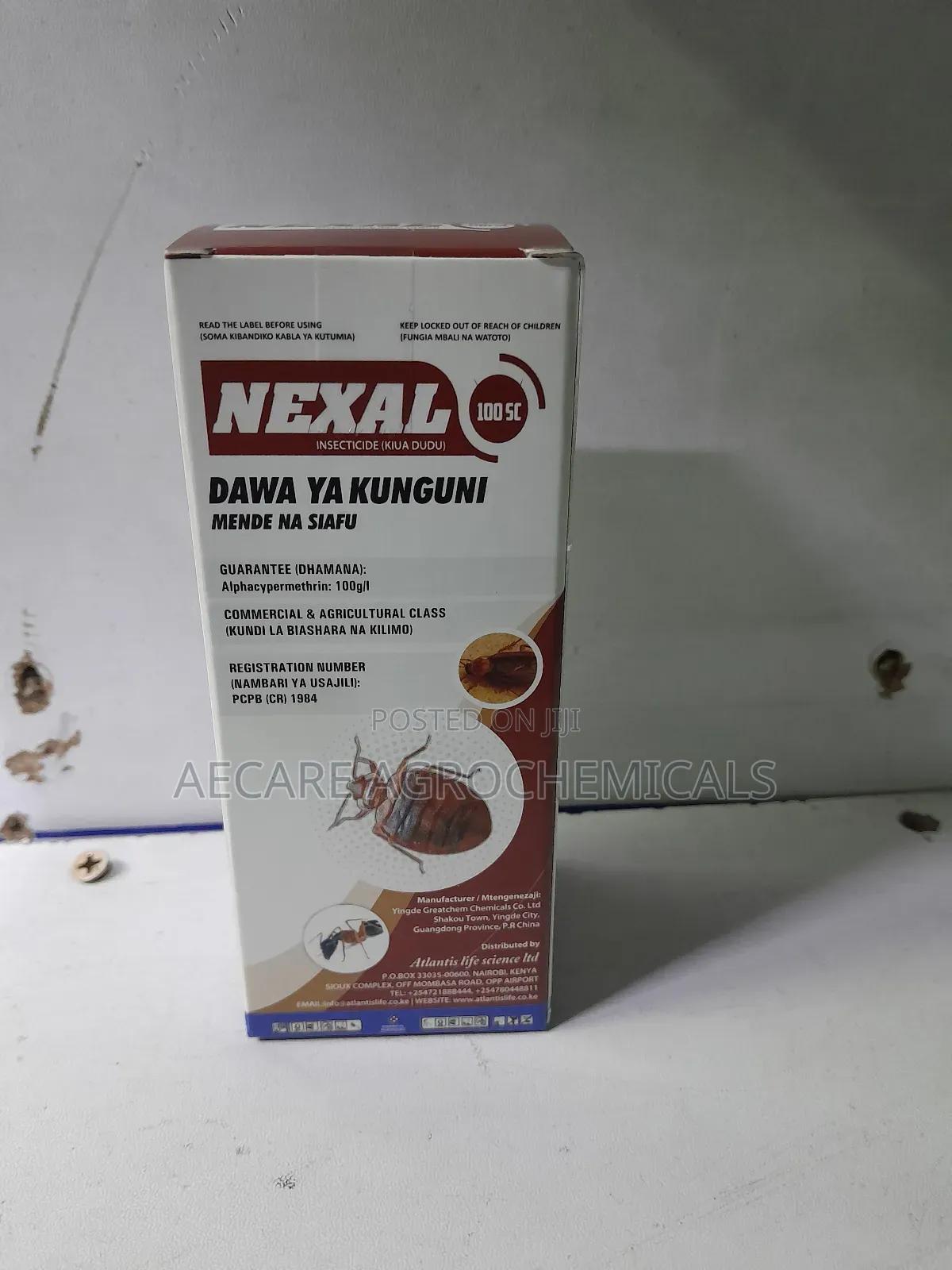 Nexal Insecticide100sc100ml Dawa Ya Kunguni, Mende Na Siafu