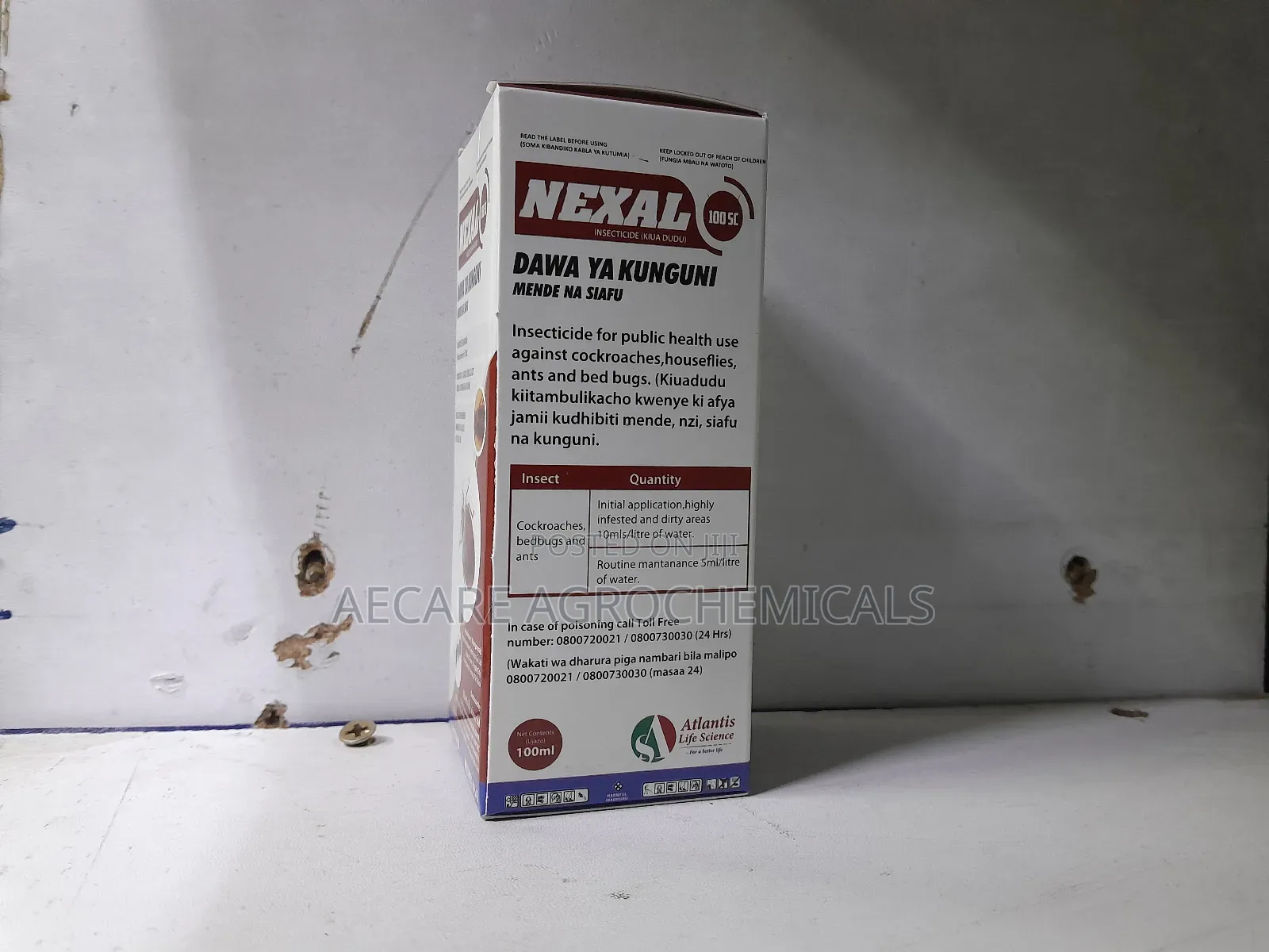 Nexal Insecticide100sc100ml Dawa Ya Kunguni, Mende Na Siafu