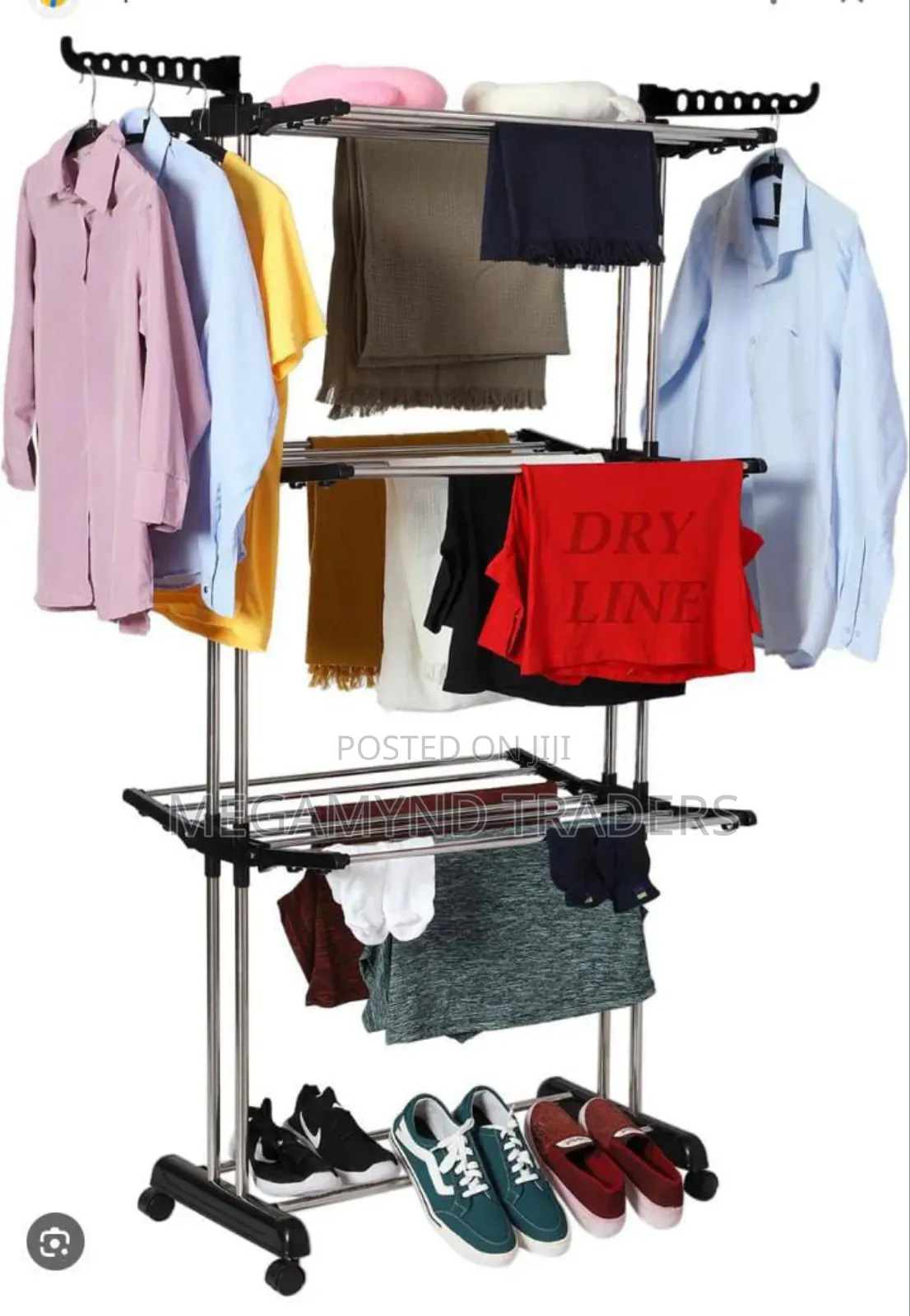Drying Clothes Rack With Wheels/Clothes Rack